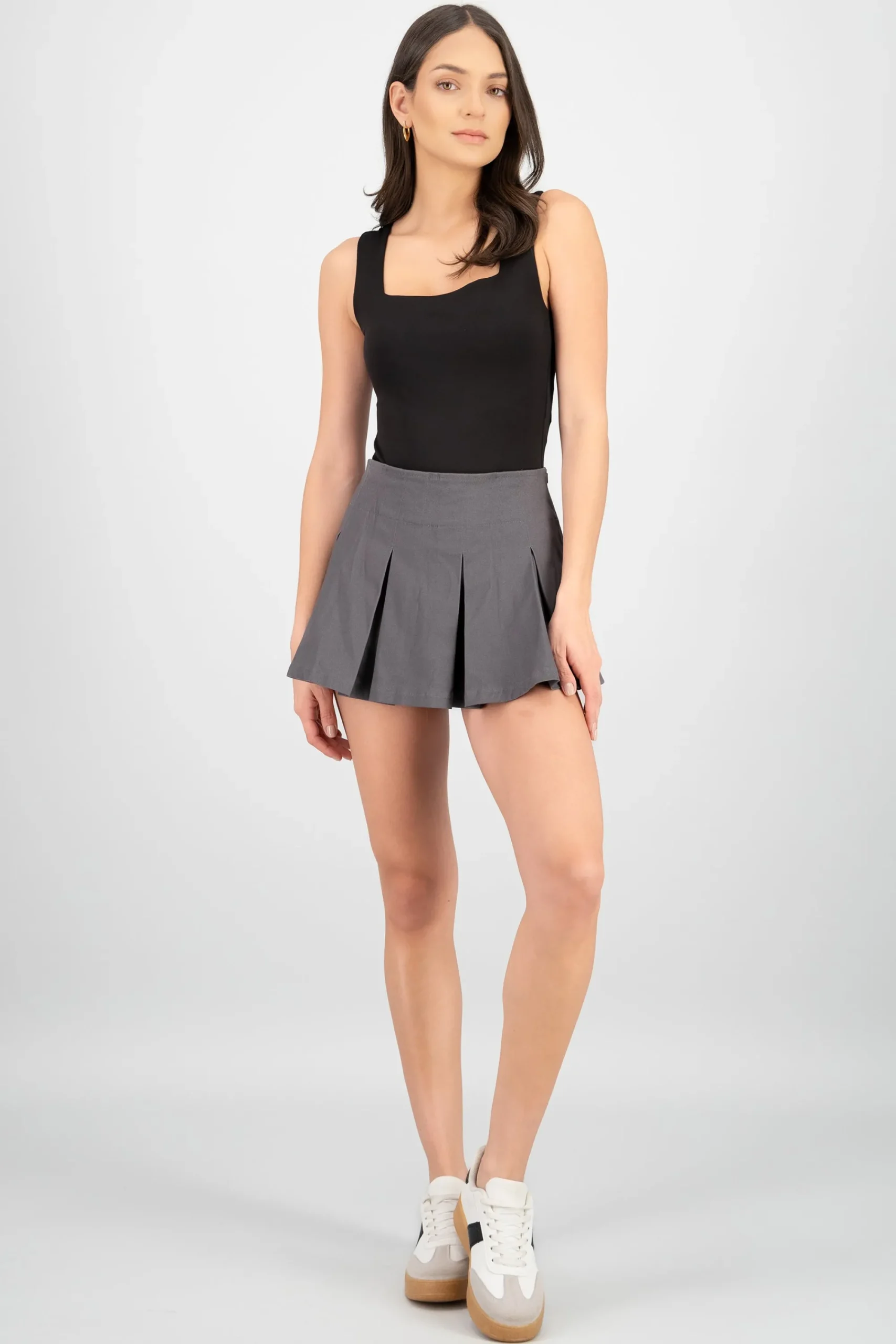 Shasa Pleated mini skirt