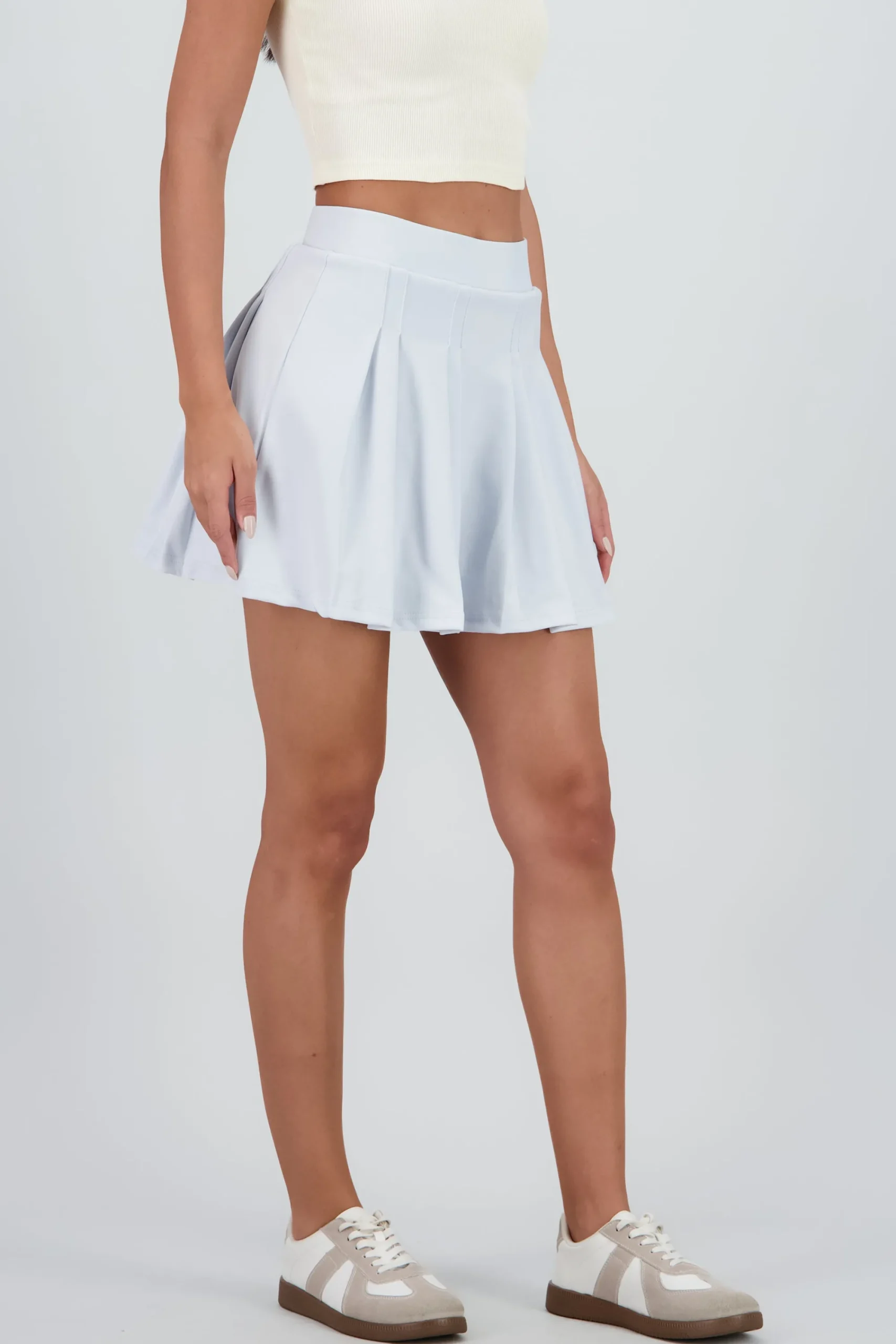 Shasa Pleated Mini Skirt