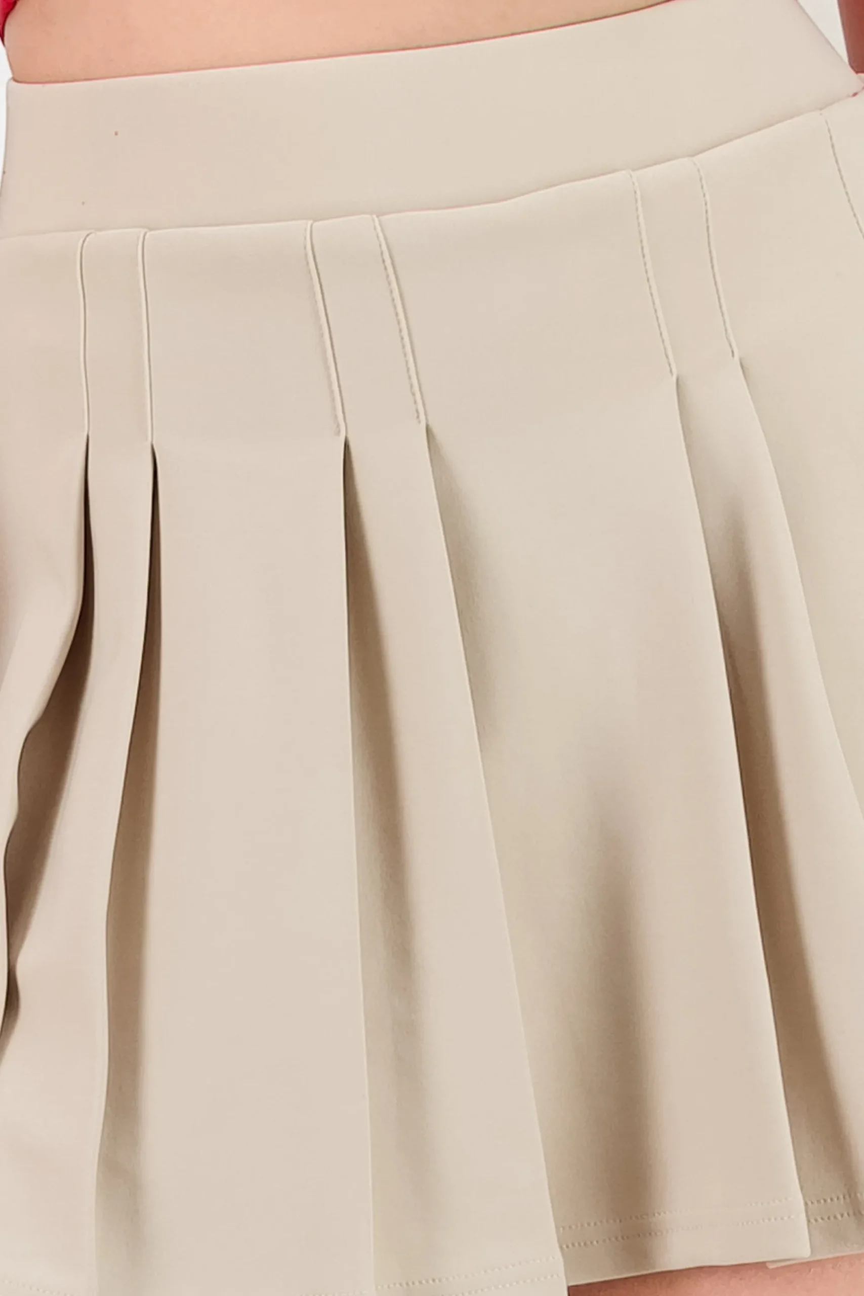 Shasa Pleated Mini Skirt
