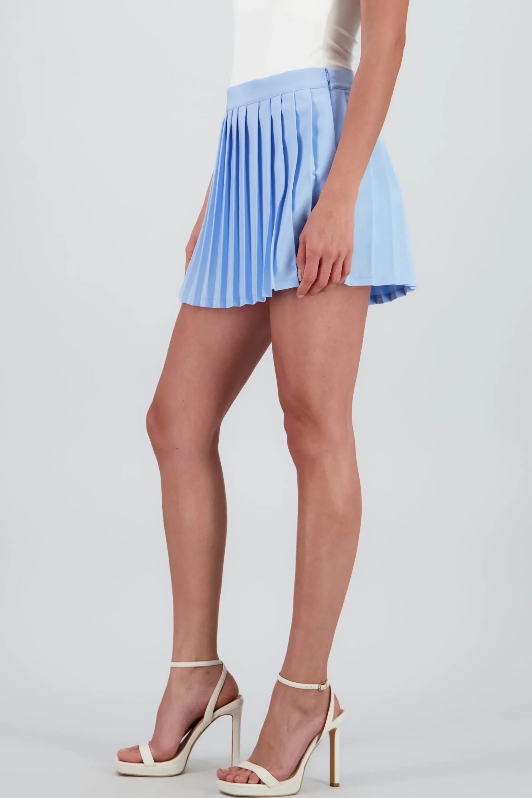 Shasa Pleated Mini Skirt
