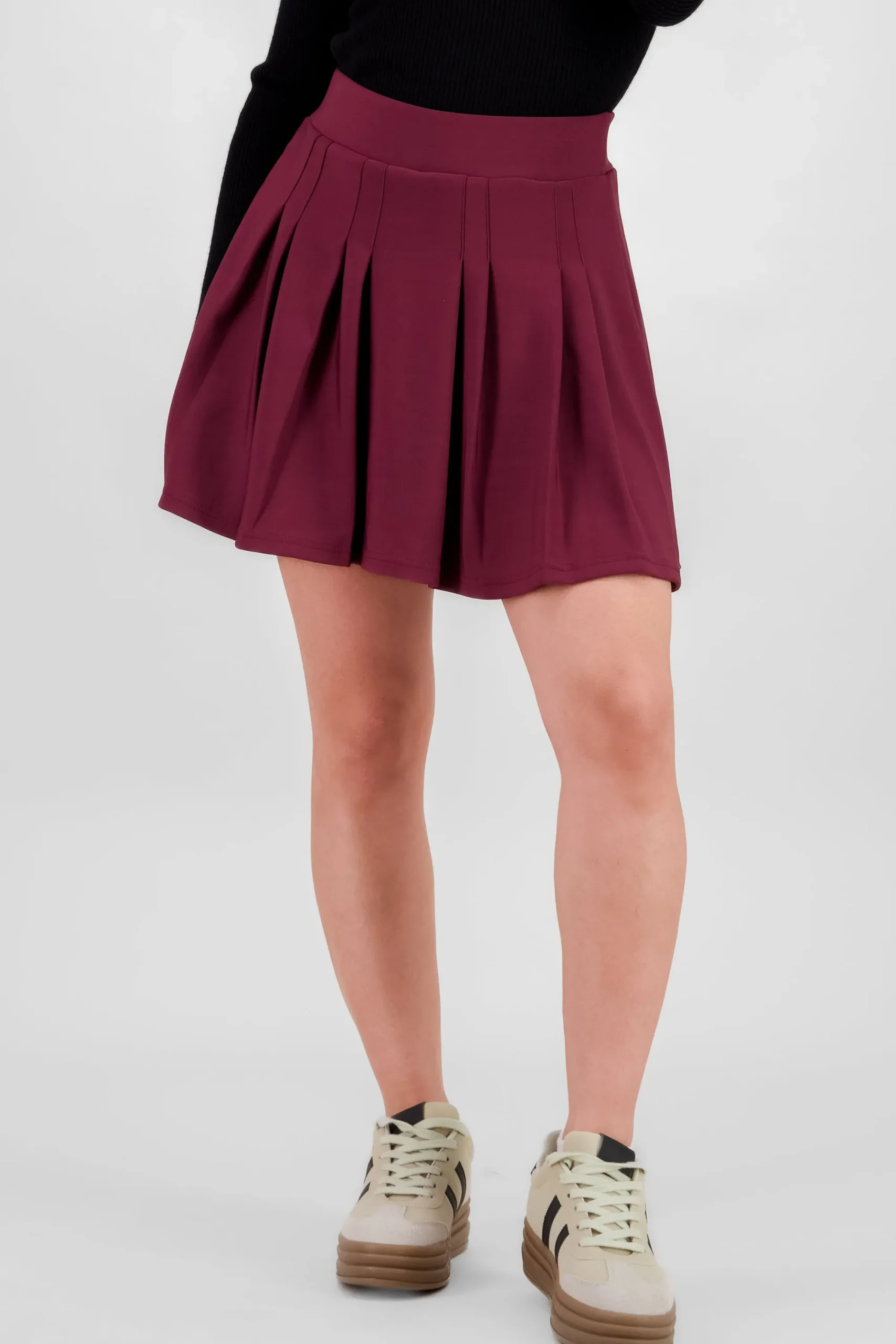 Shasa Pleated Mini Skirt