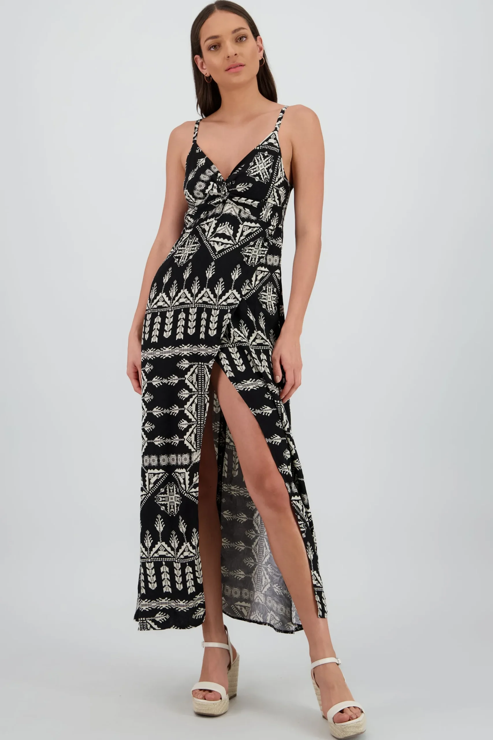 Shasa Printed Maxi Dress
