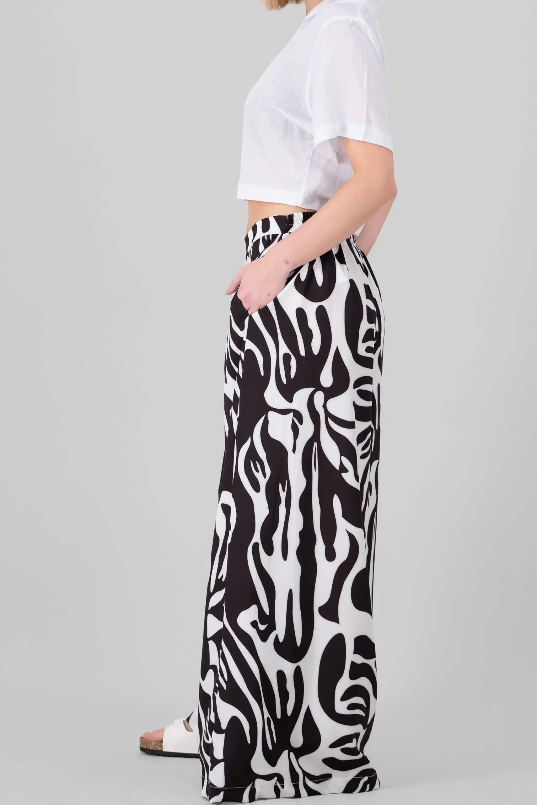 Shasa Printed Super WideLeg Pants