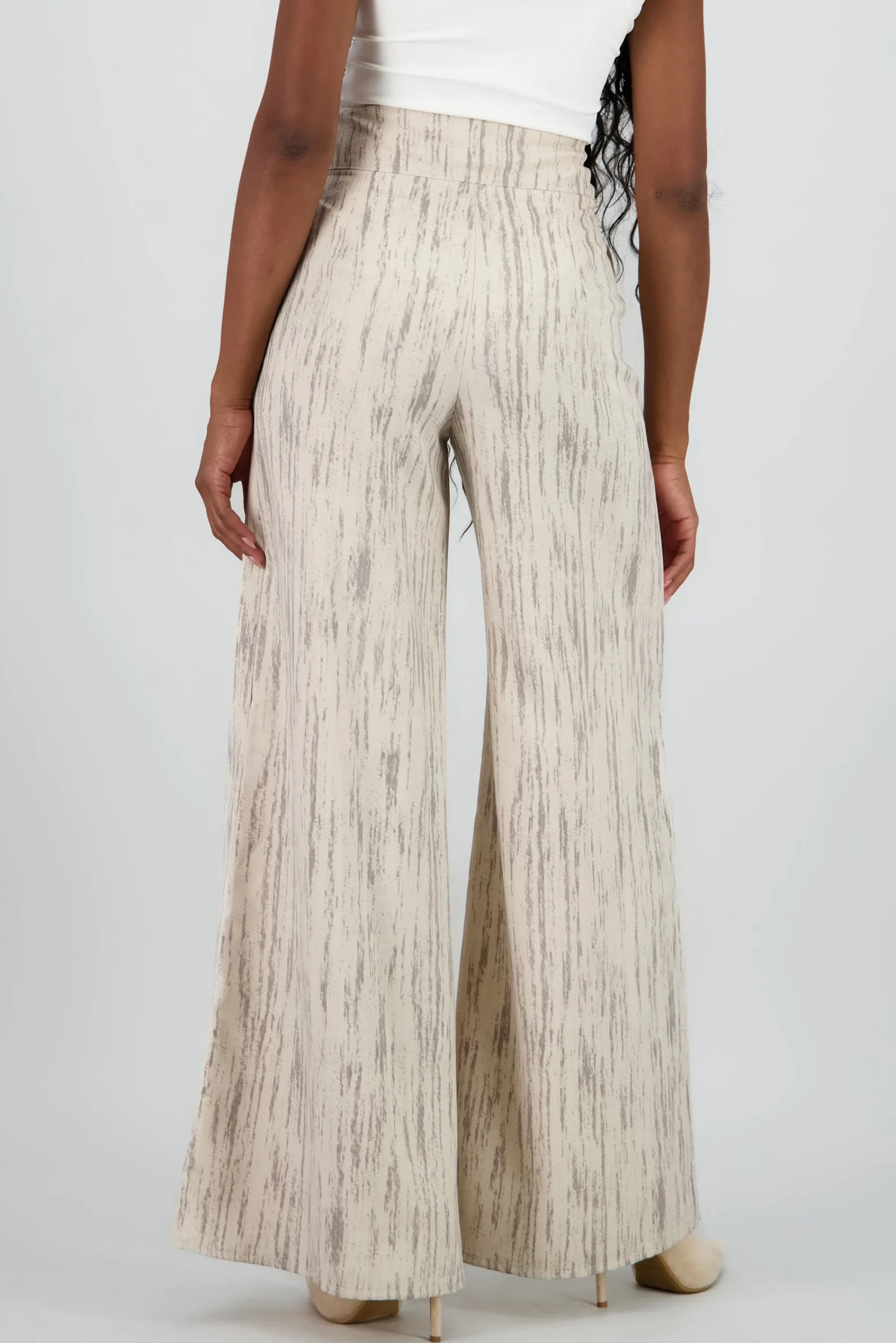 Shasa Printed Wide Leg Pants