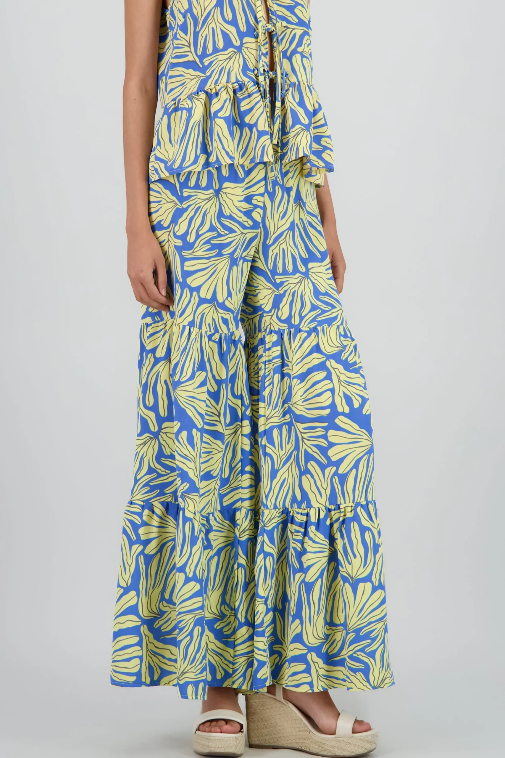 Shasa Printed Wide Pants