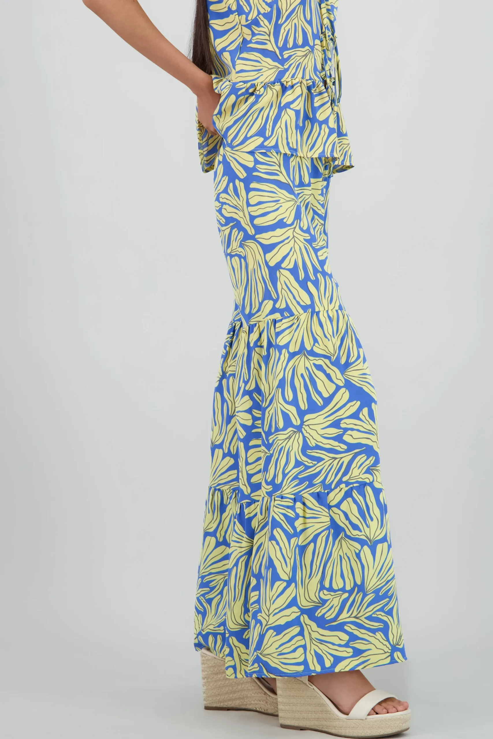 Shasa Printed Wide Pants