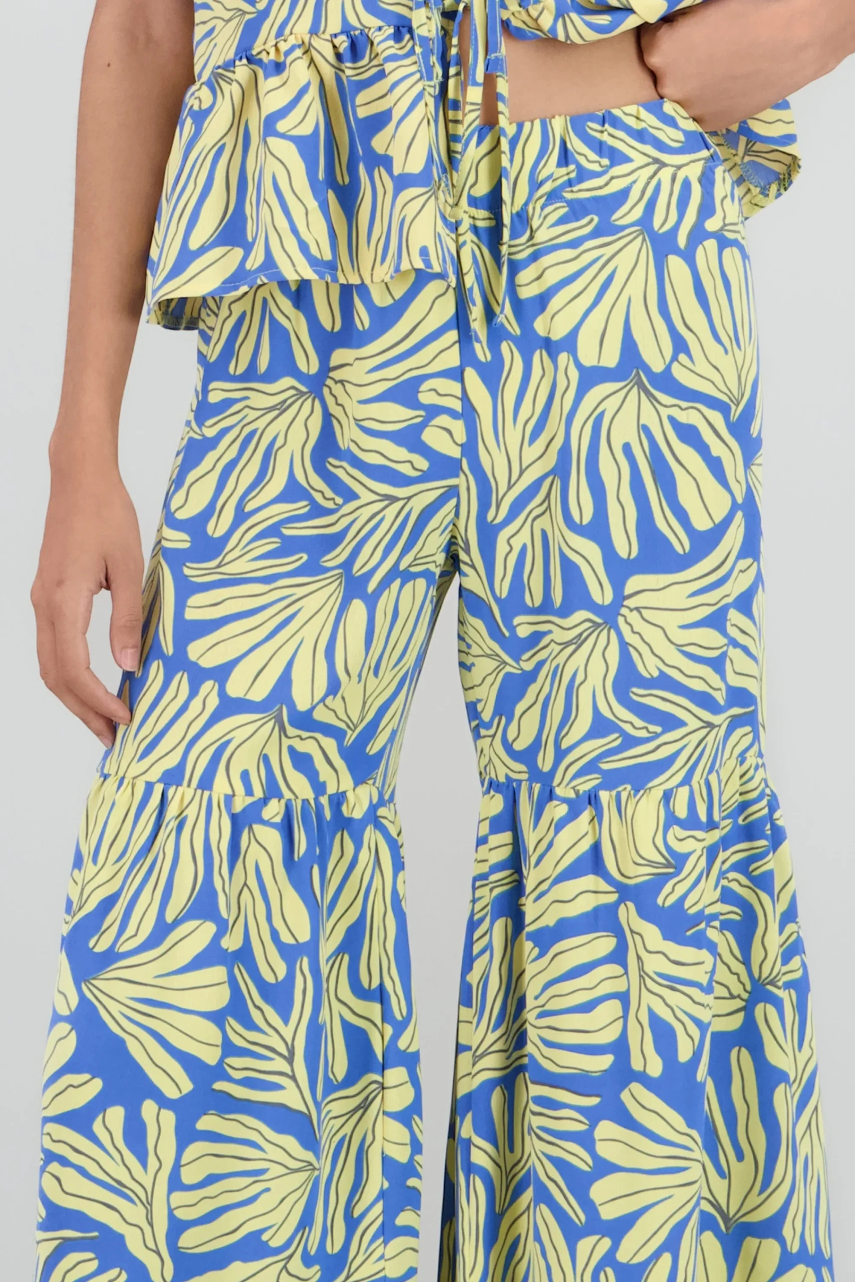 Shasa Printed Wide Pants