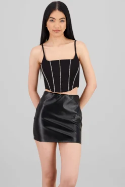 Shasa Rhinestones and Boning Corset