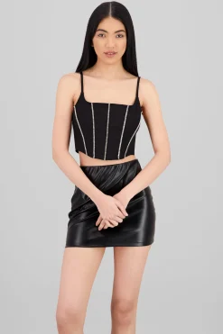 Shasa Rhinestones and Boning Corset