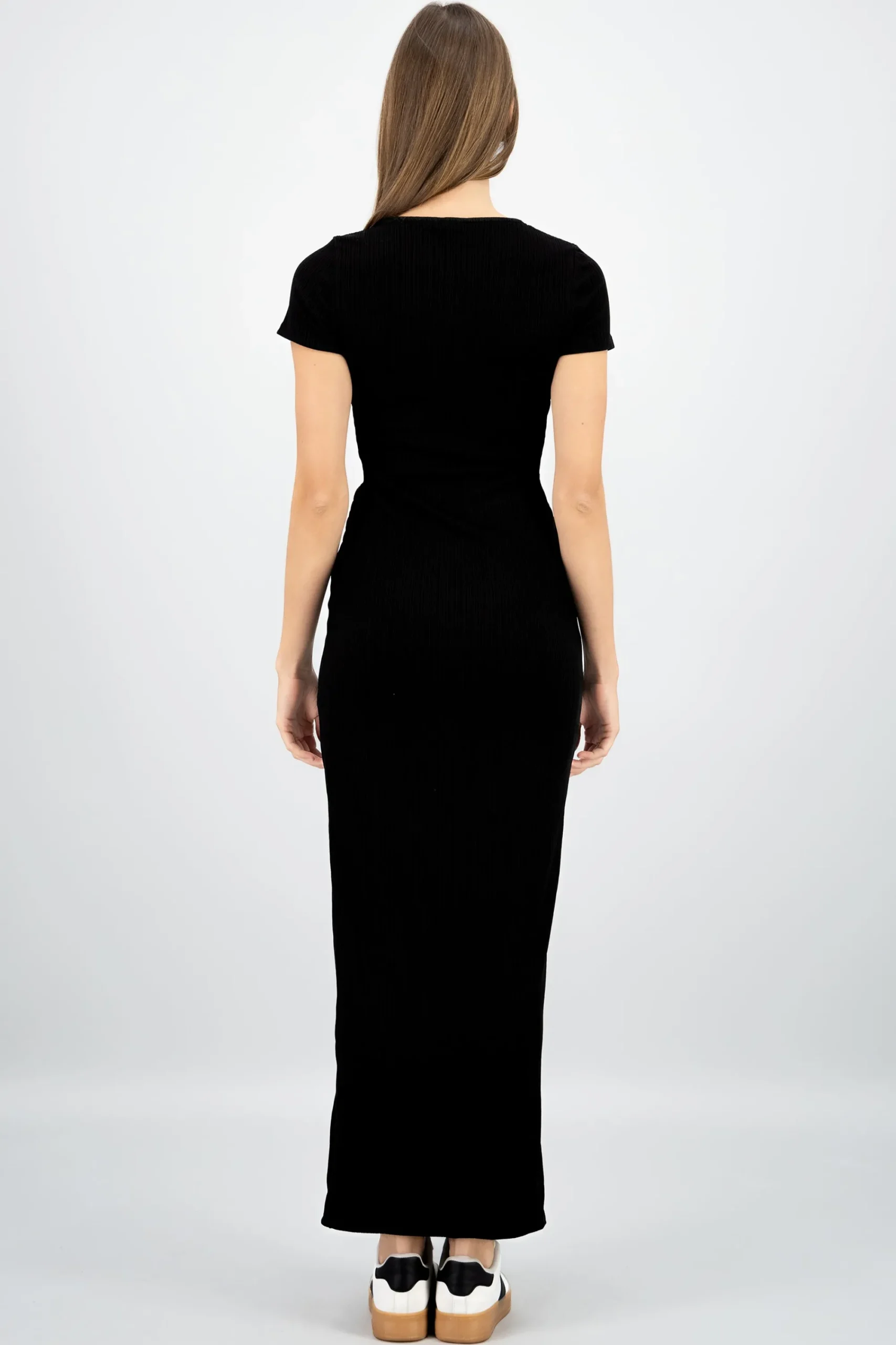 Shasa Ribbed Maxi Dress