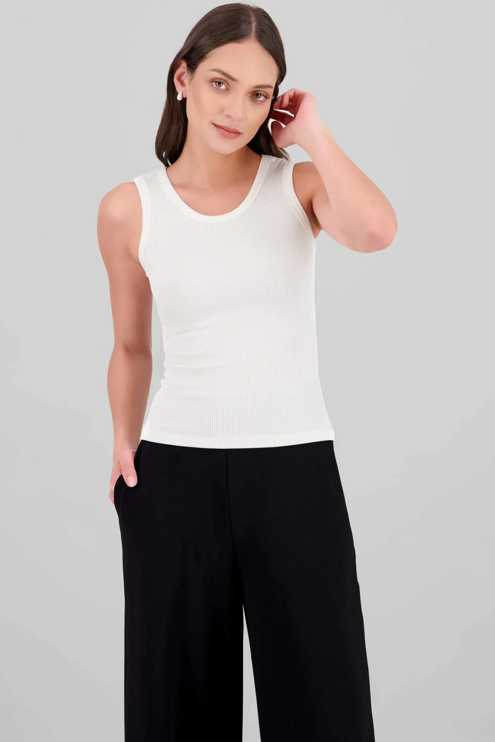 Shasa Ribbed Tank Top