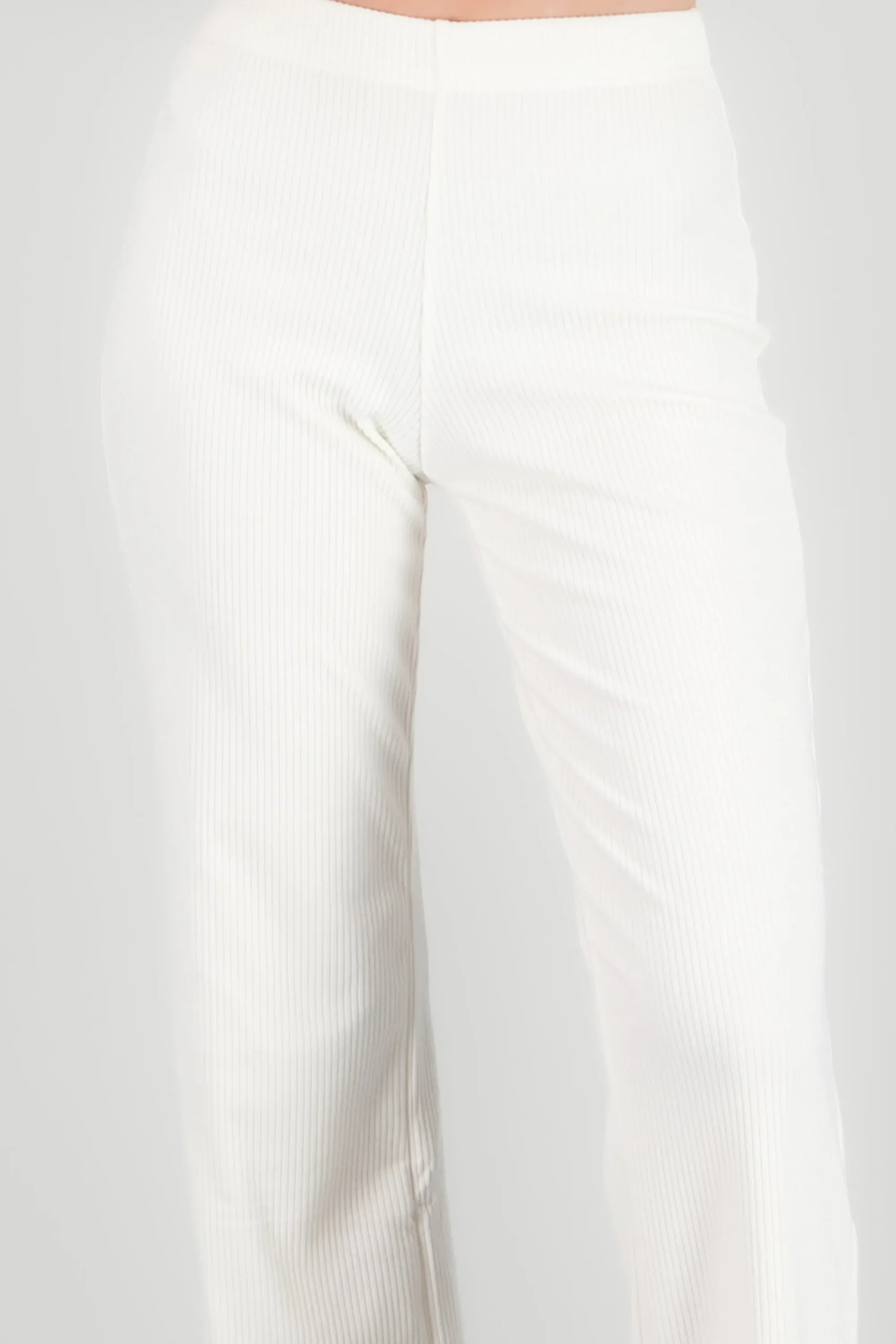 Shasa Ribbed Wide Leg Pants