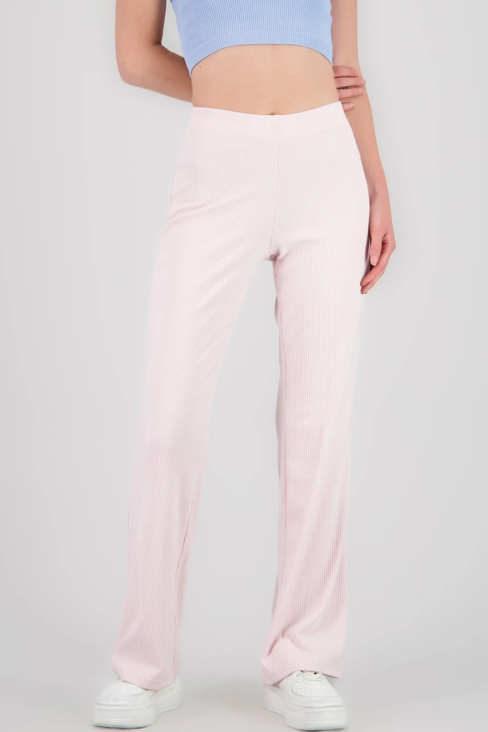Shasa Ribbed Wide Leg Pants