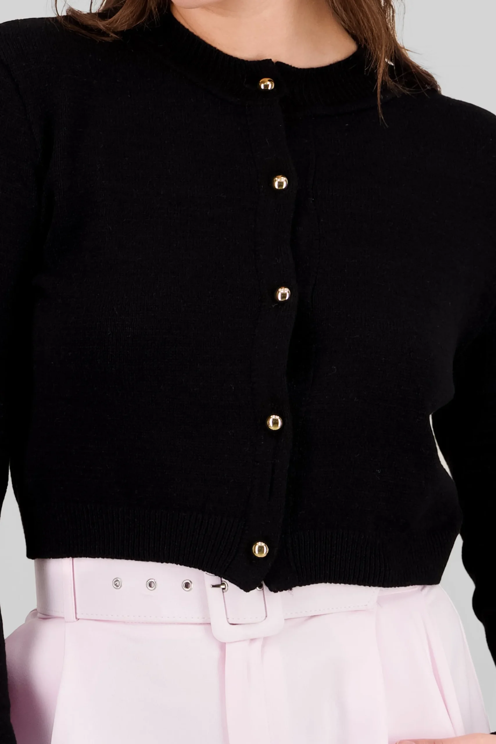 Shasa Round Neck Cardigan