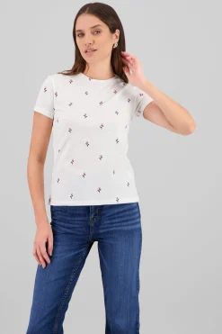Shasa Round Neck Short Sleeve T Shirt