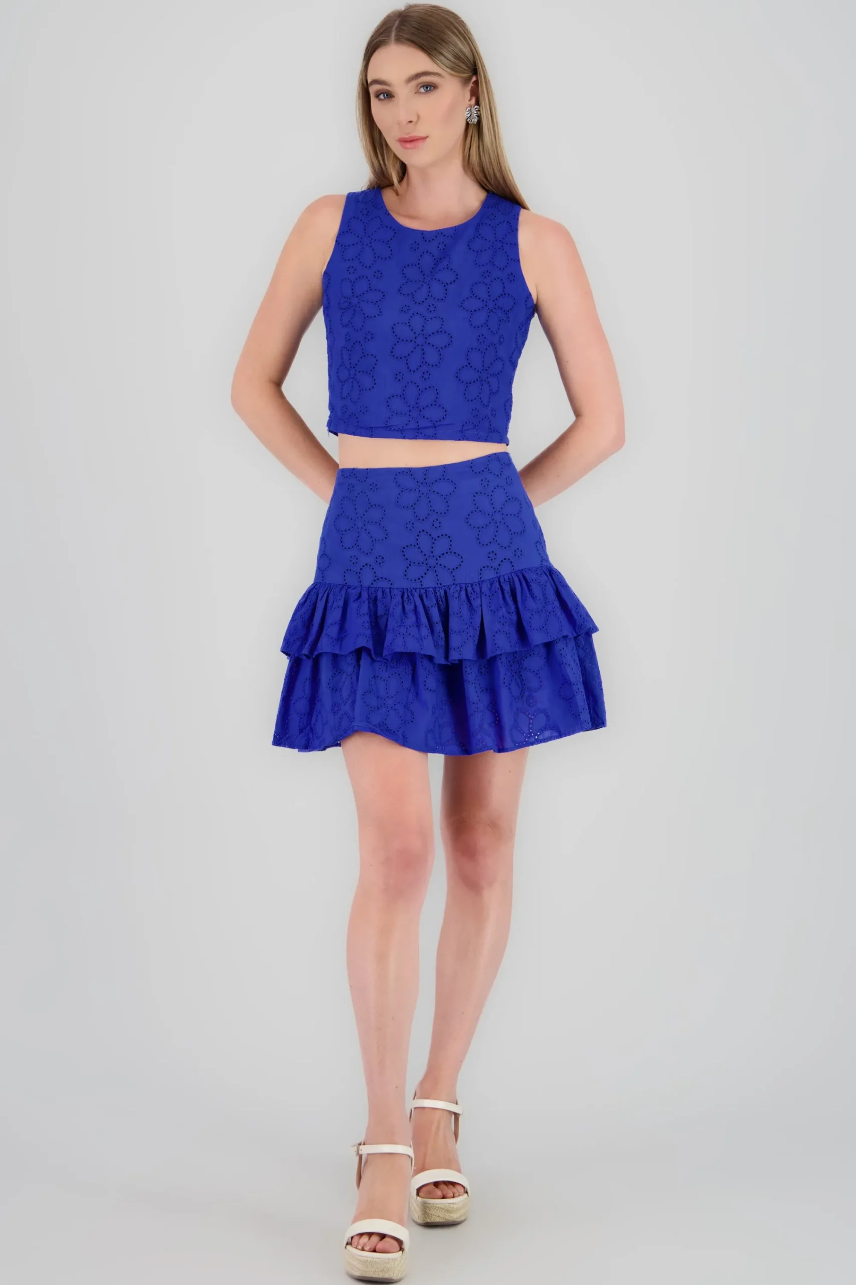 Shasa Ruffled Skort