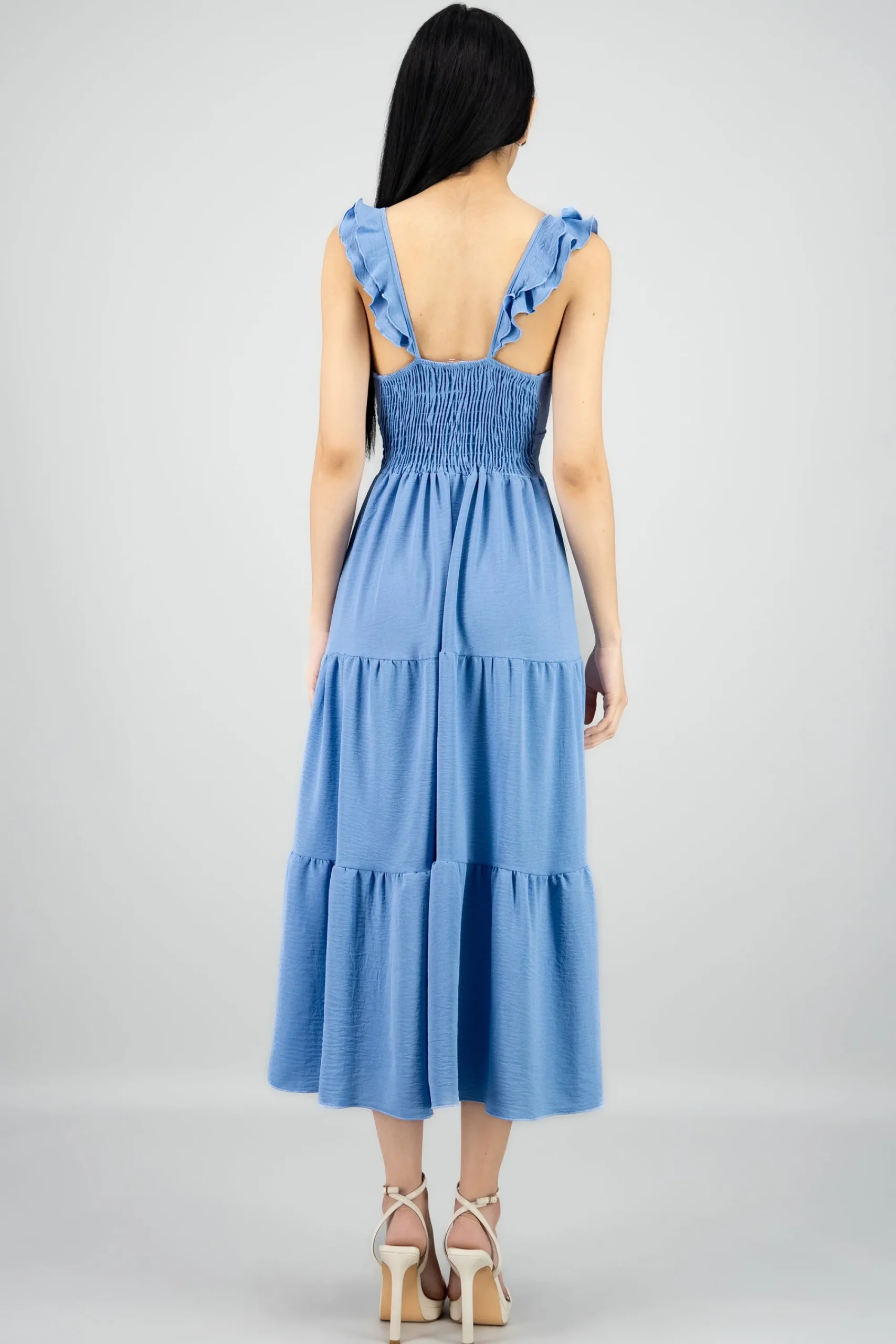 Shasa Ruffles Maxi Dress