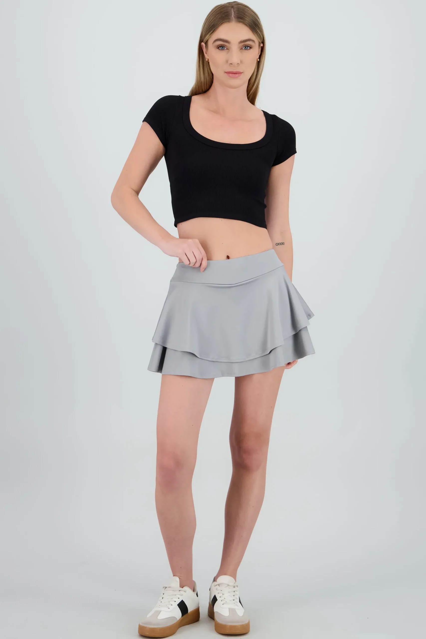 Shasa Ruffles Mini Skirt