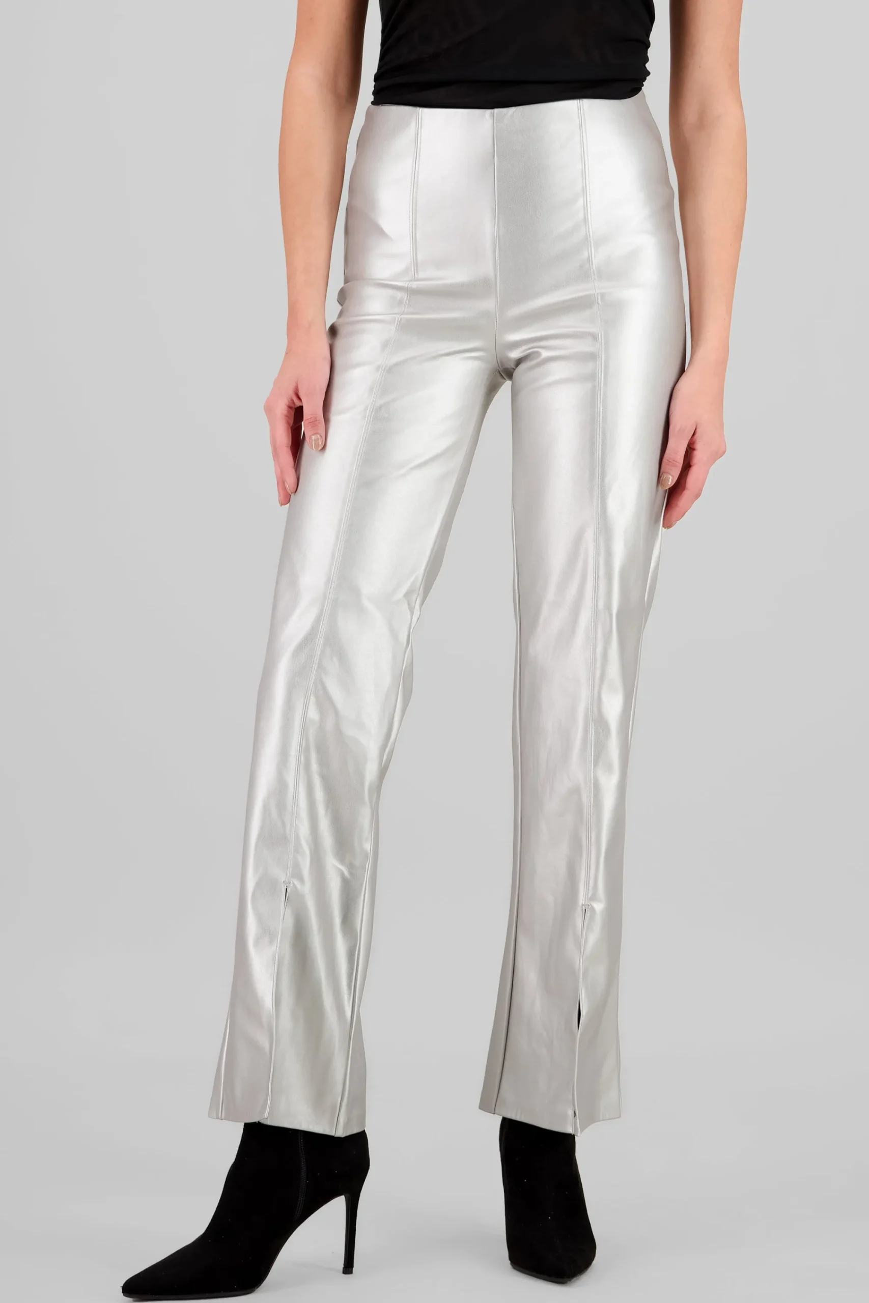 Shasa Seam Detail Wide Leg Pants