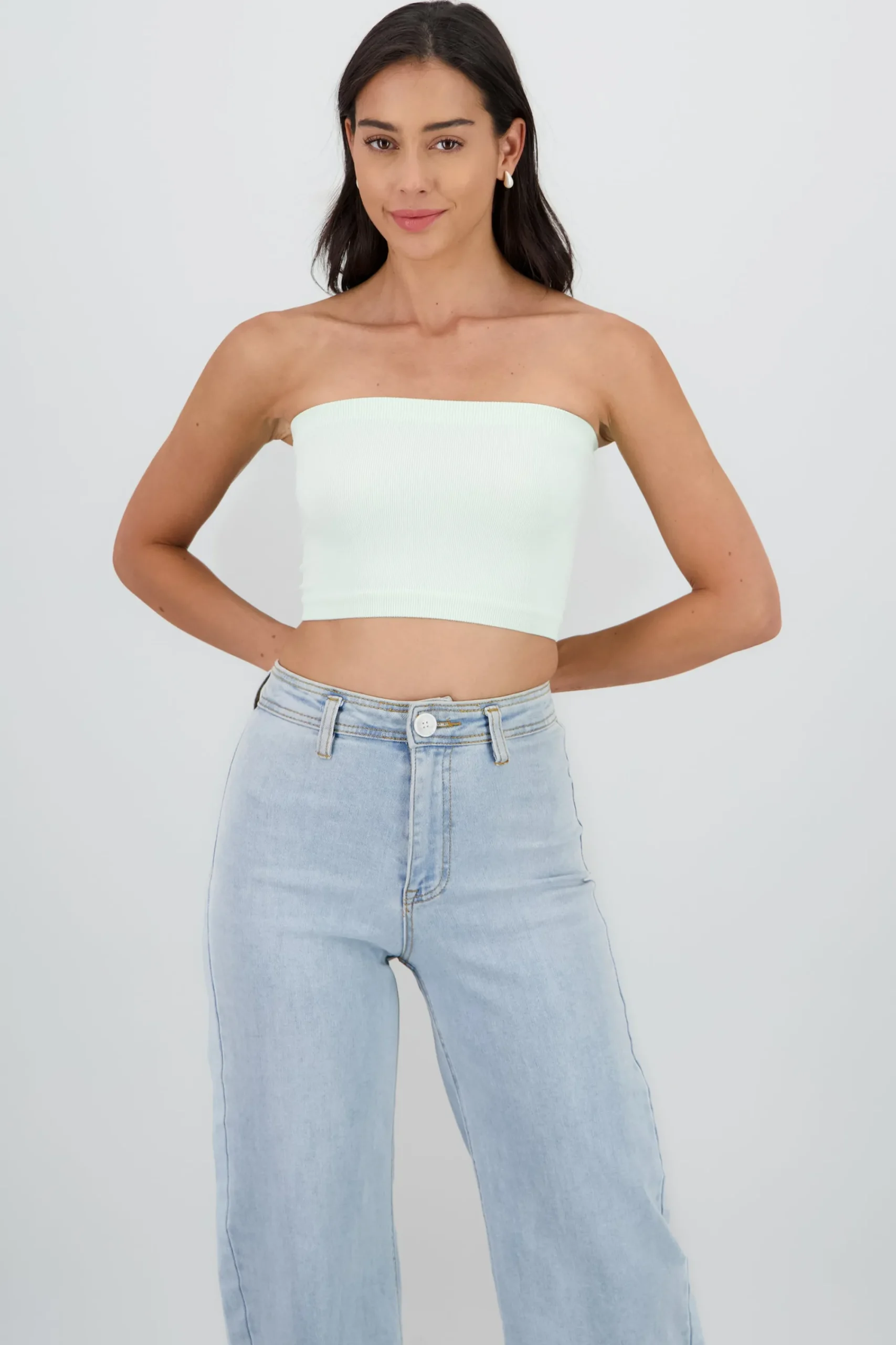 Shasa Seamless rib tube top