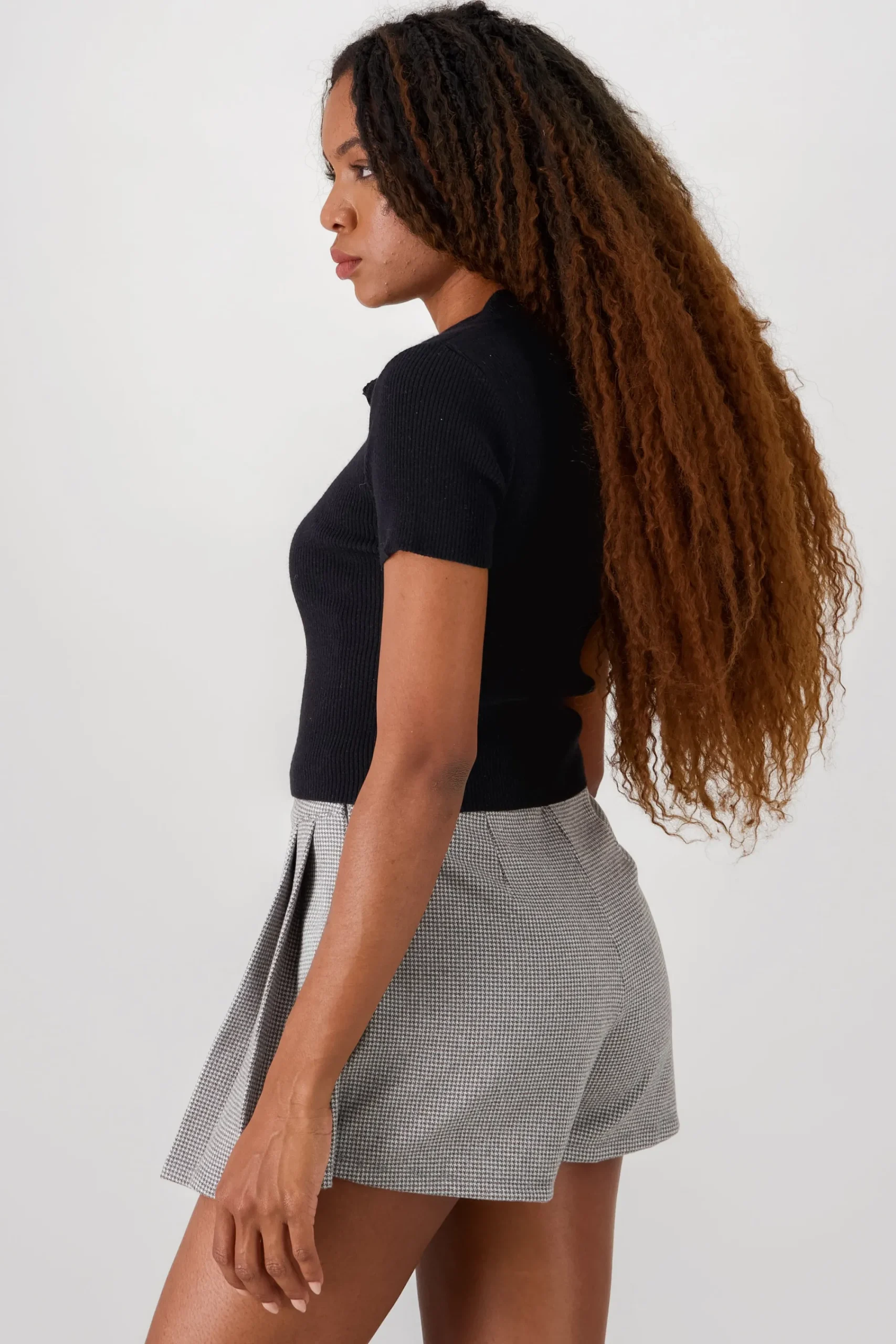 Shasa Short Sleeve Knit Top