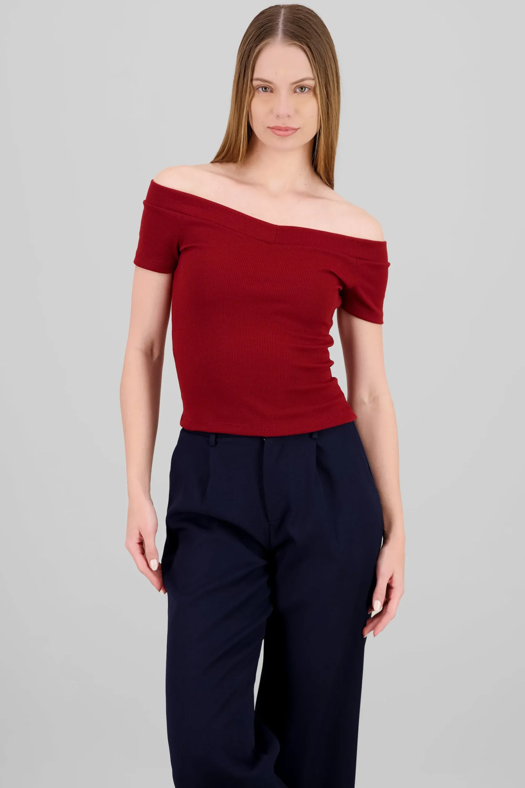 Shasa Short Sleeve Off Shoulder Top