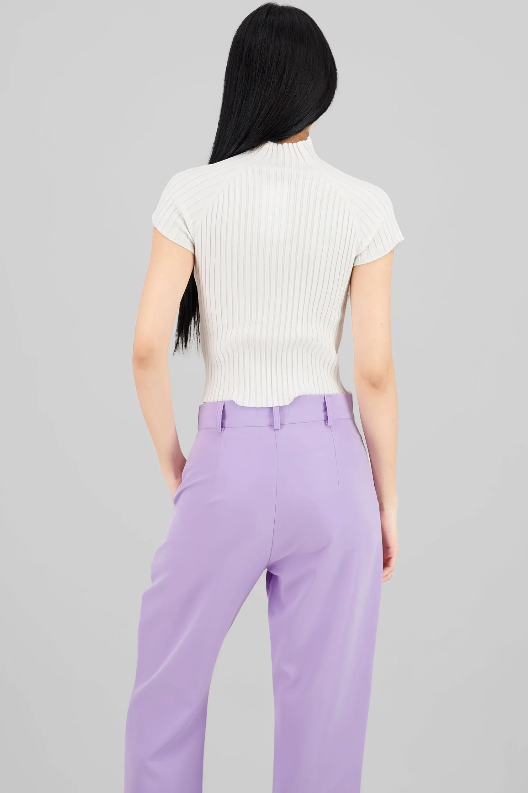 Shasa Short Sleeve Thick Knit Top