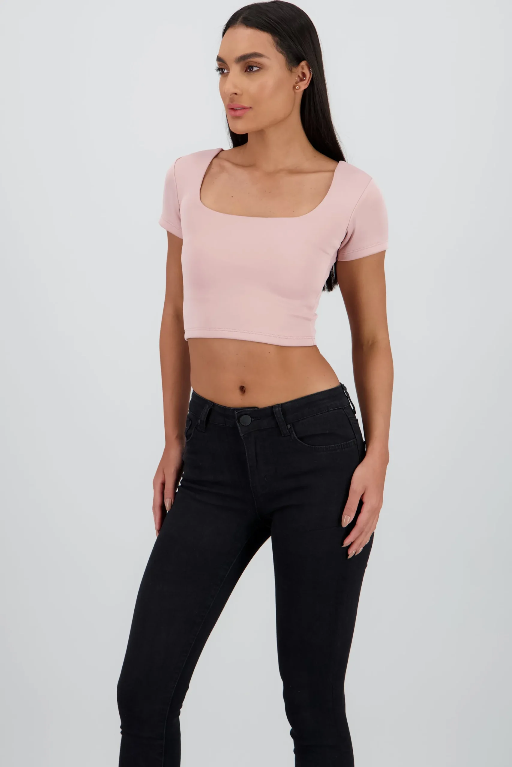 Shasa Short Square Neck Top