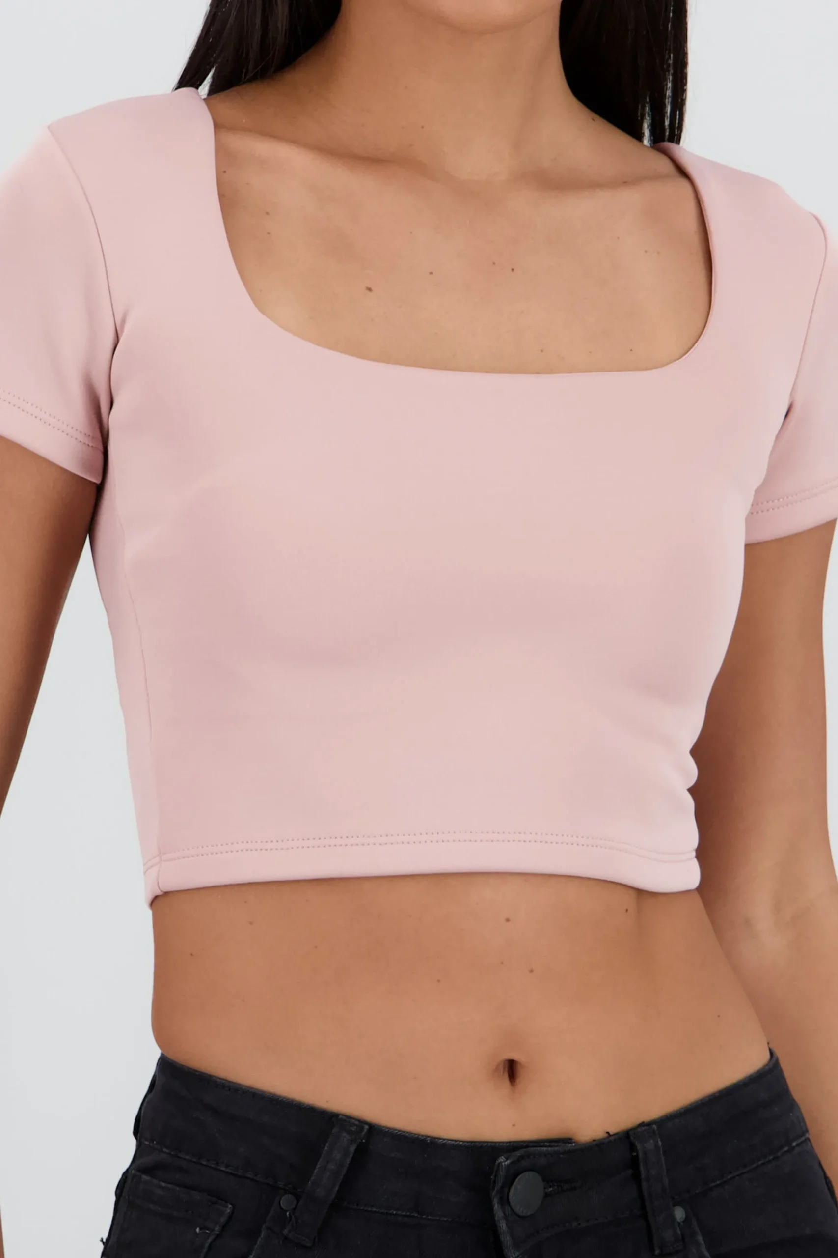 Shasa Short Square Neck Top