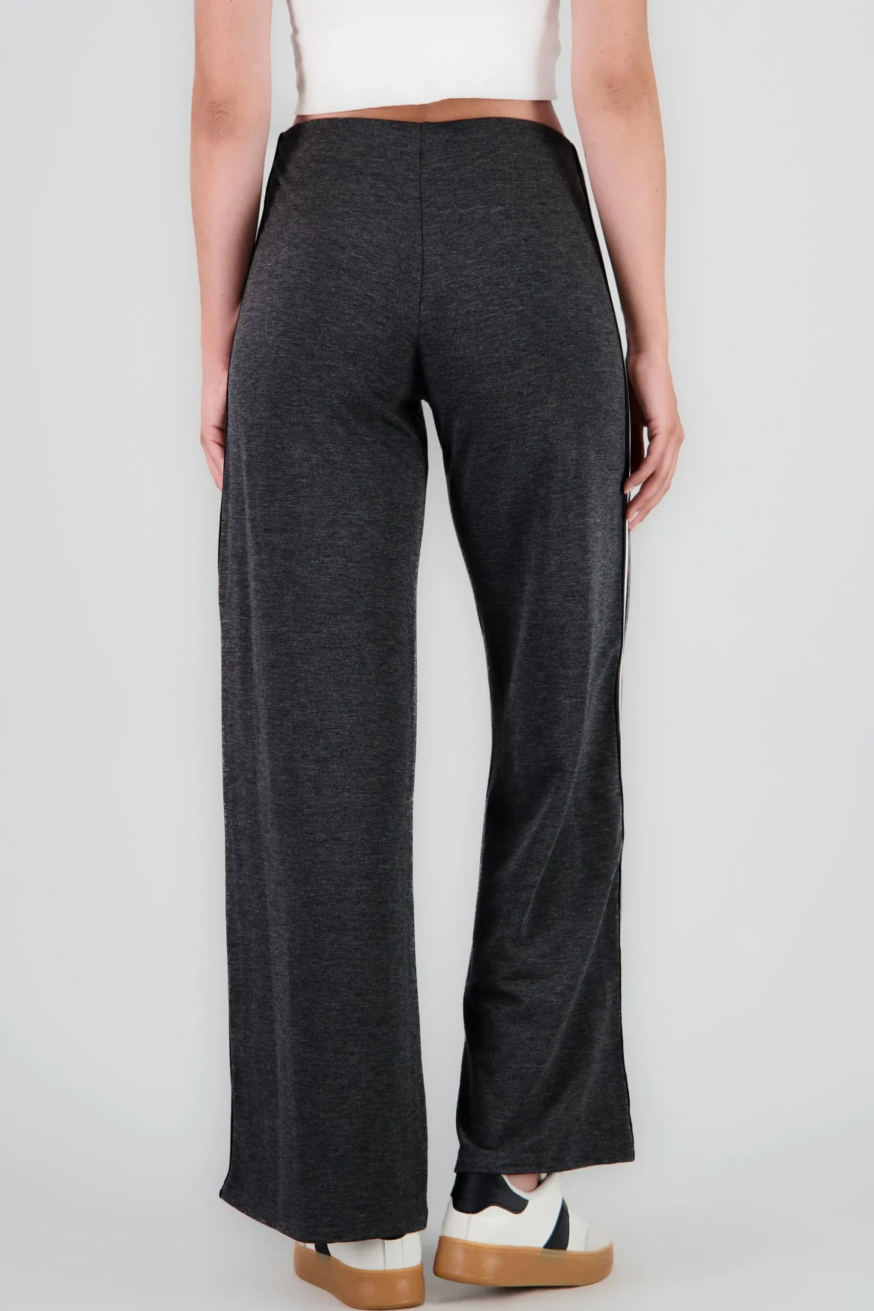 Shasa Side Stripe Detail Wide Leg Pants