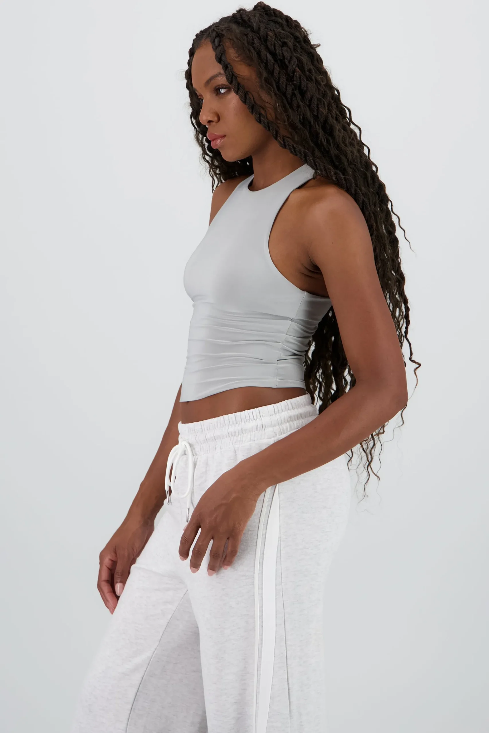 Shasa Sleeveless Double Layered Top