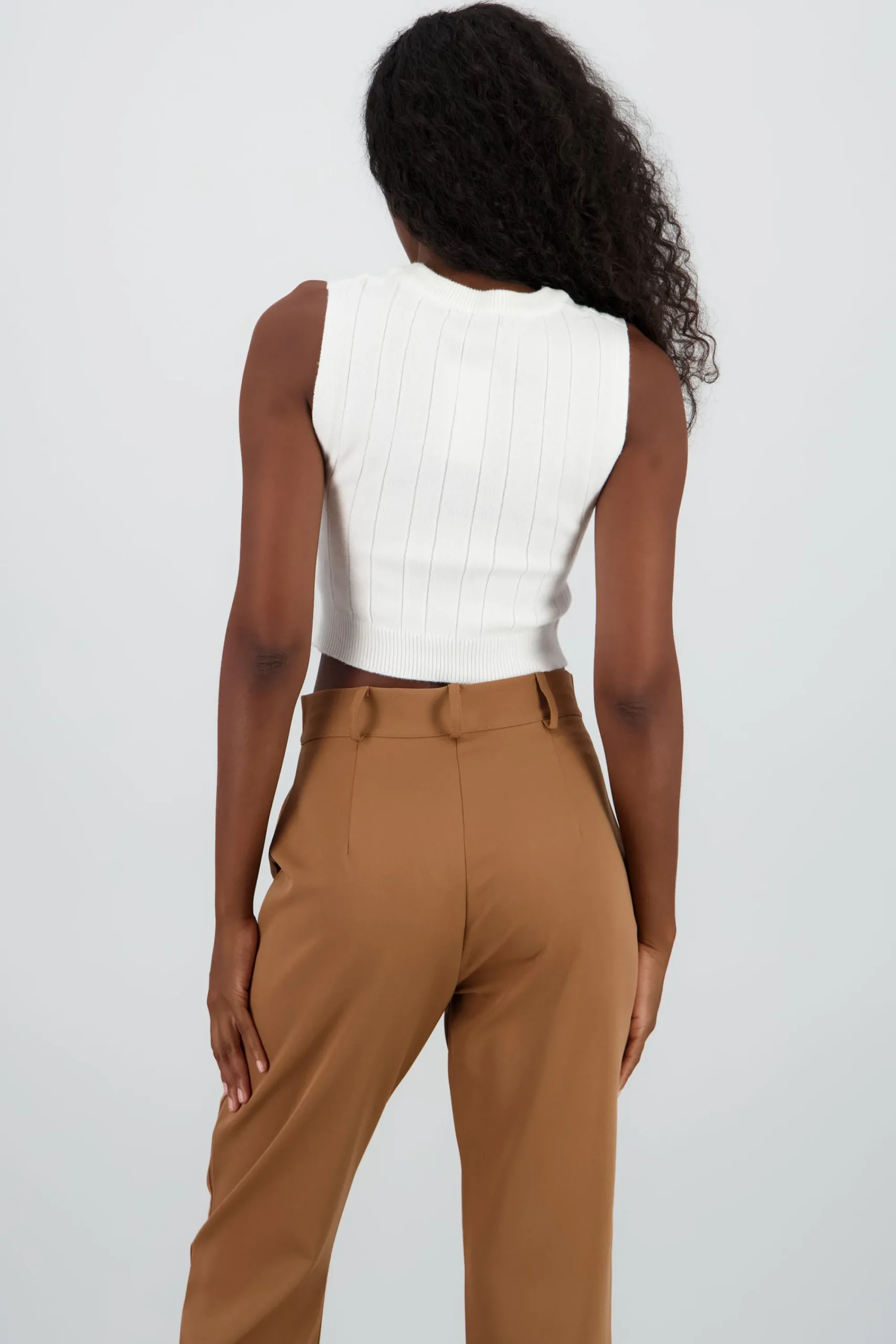 Shasa Sleeveless Knit Top
