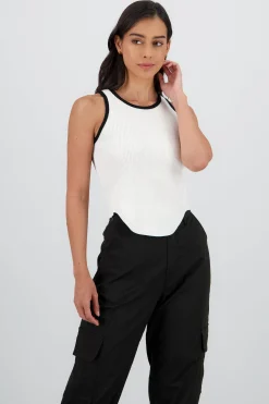 Shasa Sleeveless Knit Top