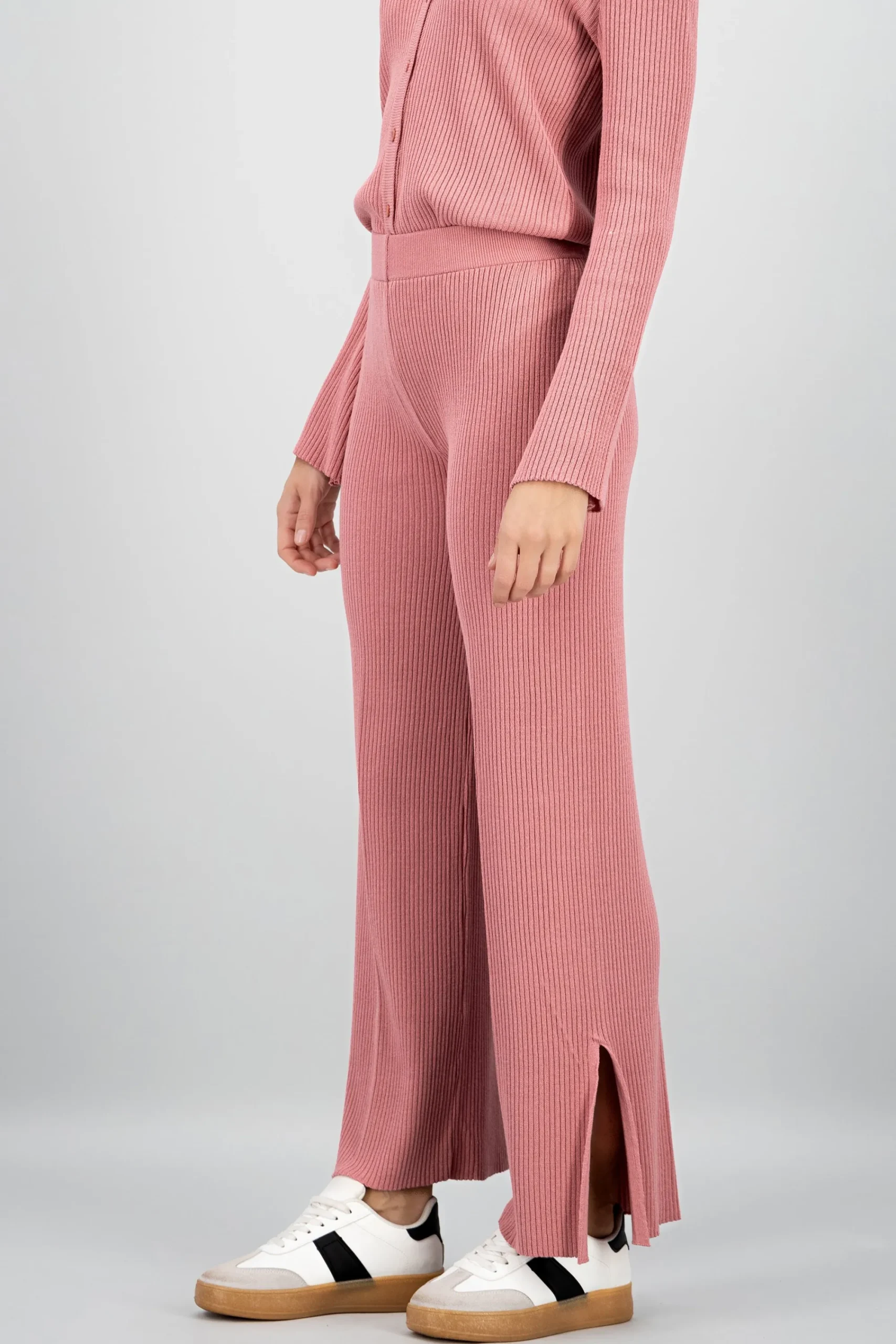 Shasa Slit Detail Knit Pants