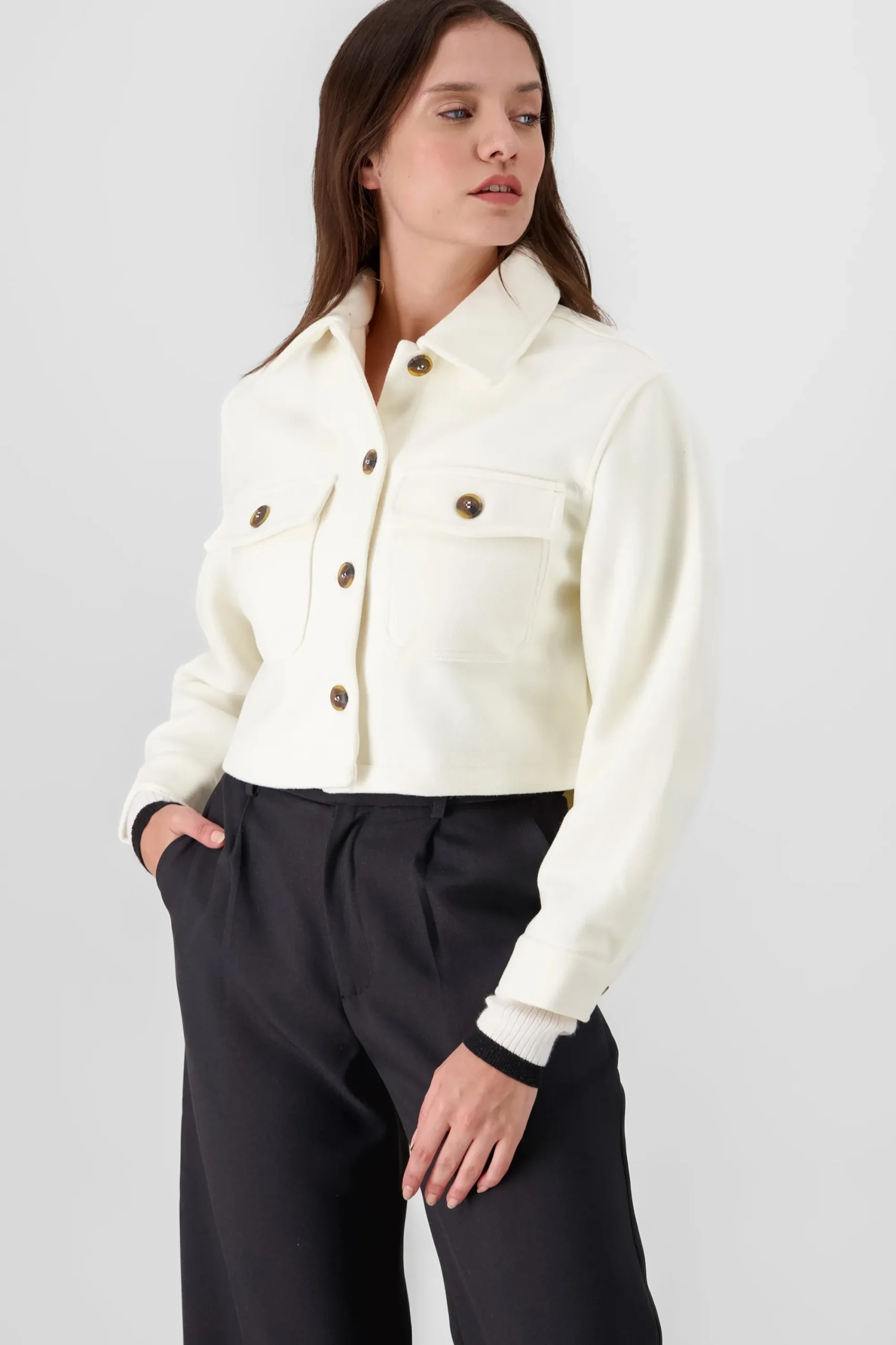 Shasa Soft Jacket With Pockets