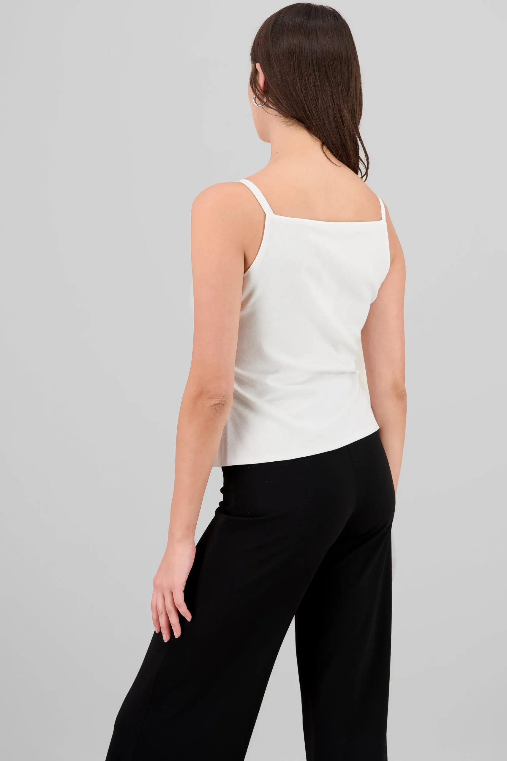 Shasa Solid Buttoned Top