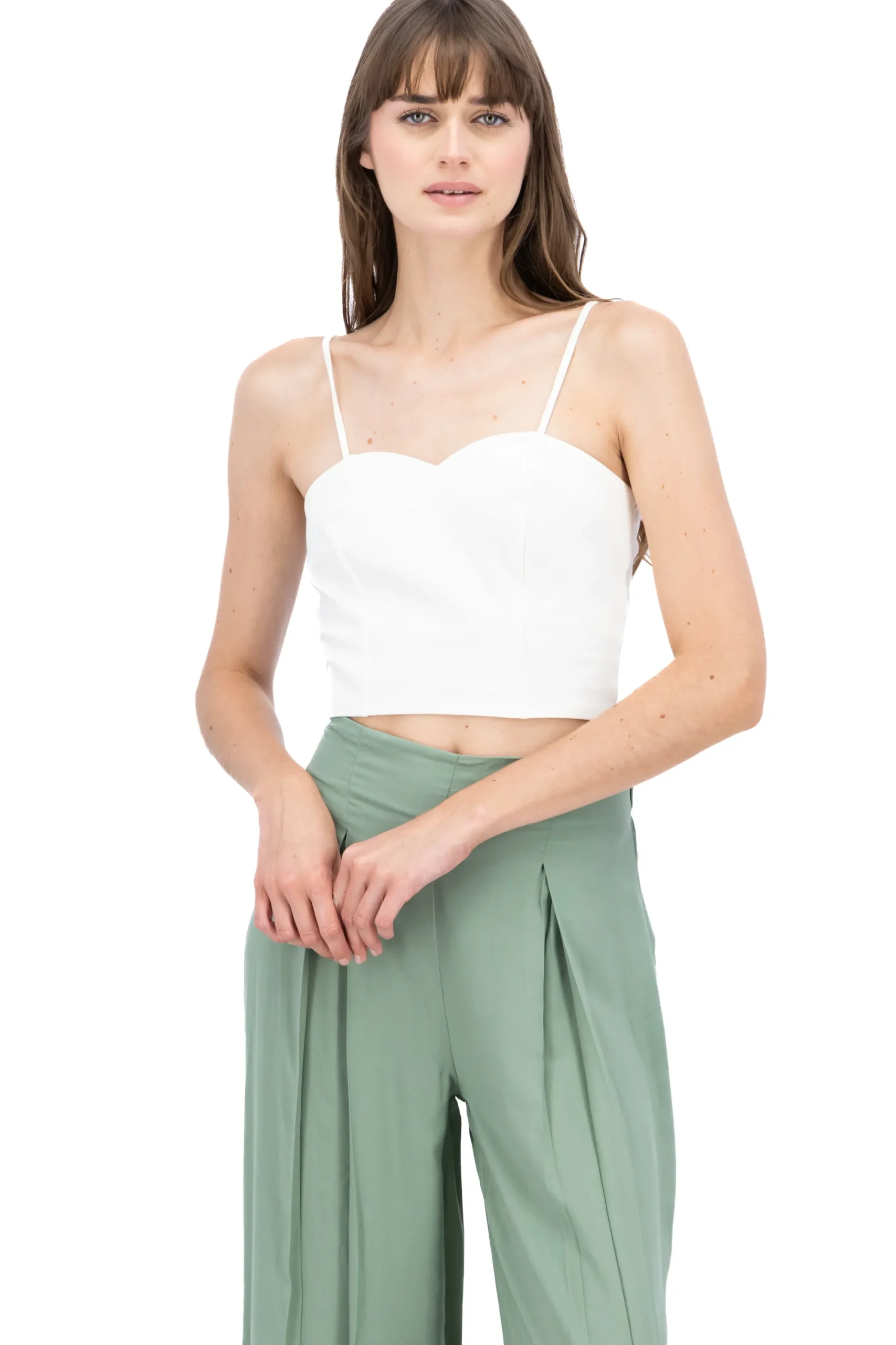 Shasa Solid crop top