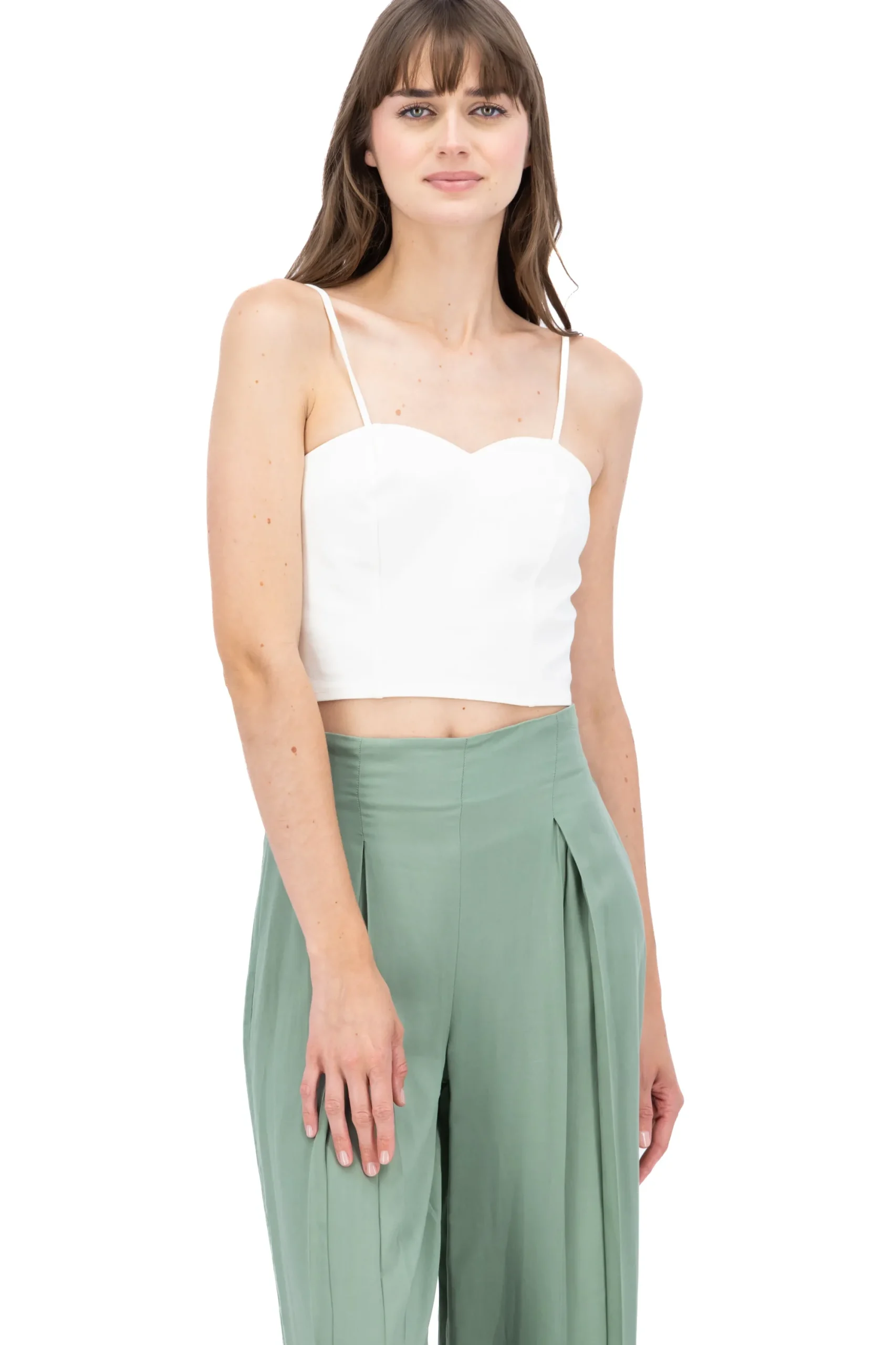Shasa Solid crop top