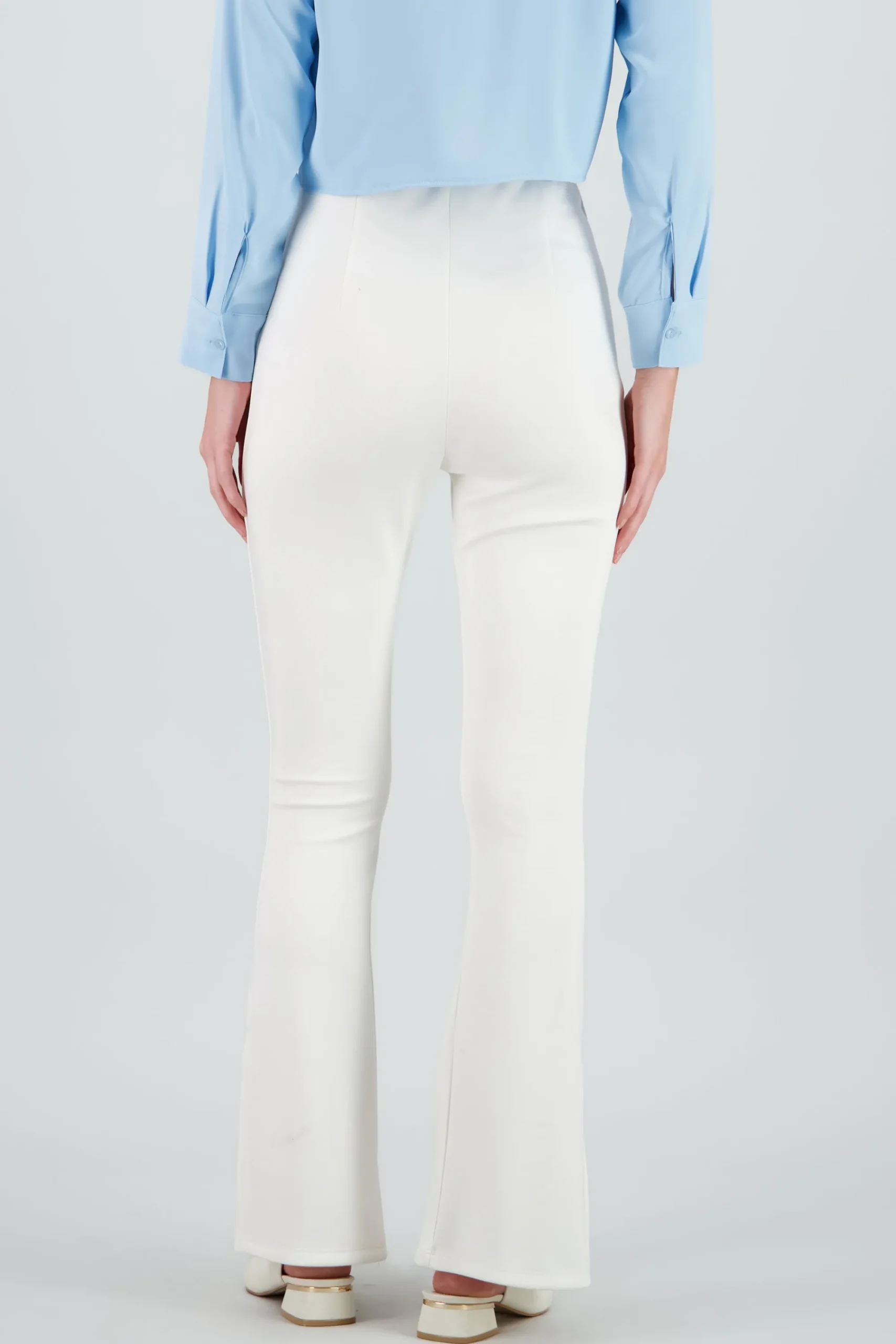 Shasa Solid Flare Pants