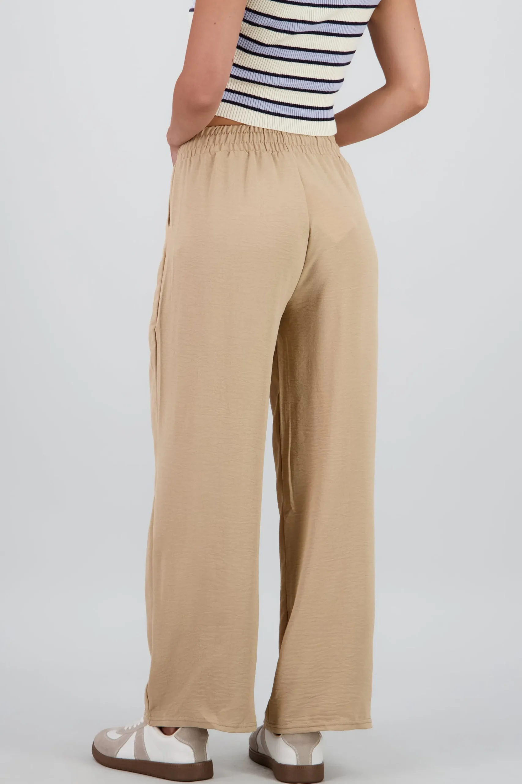 Shasa Solid Flowy Pants