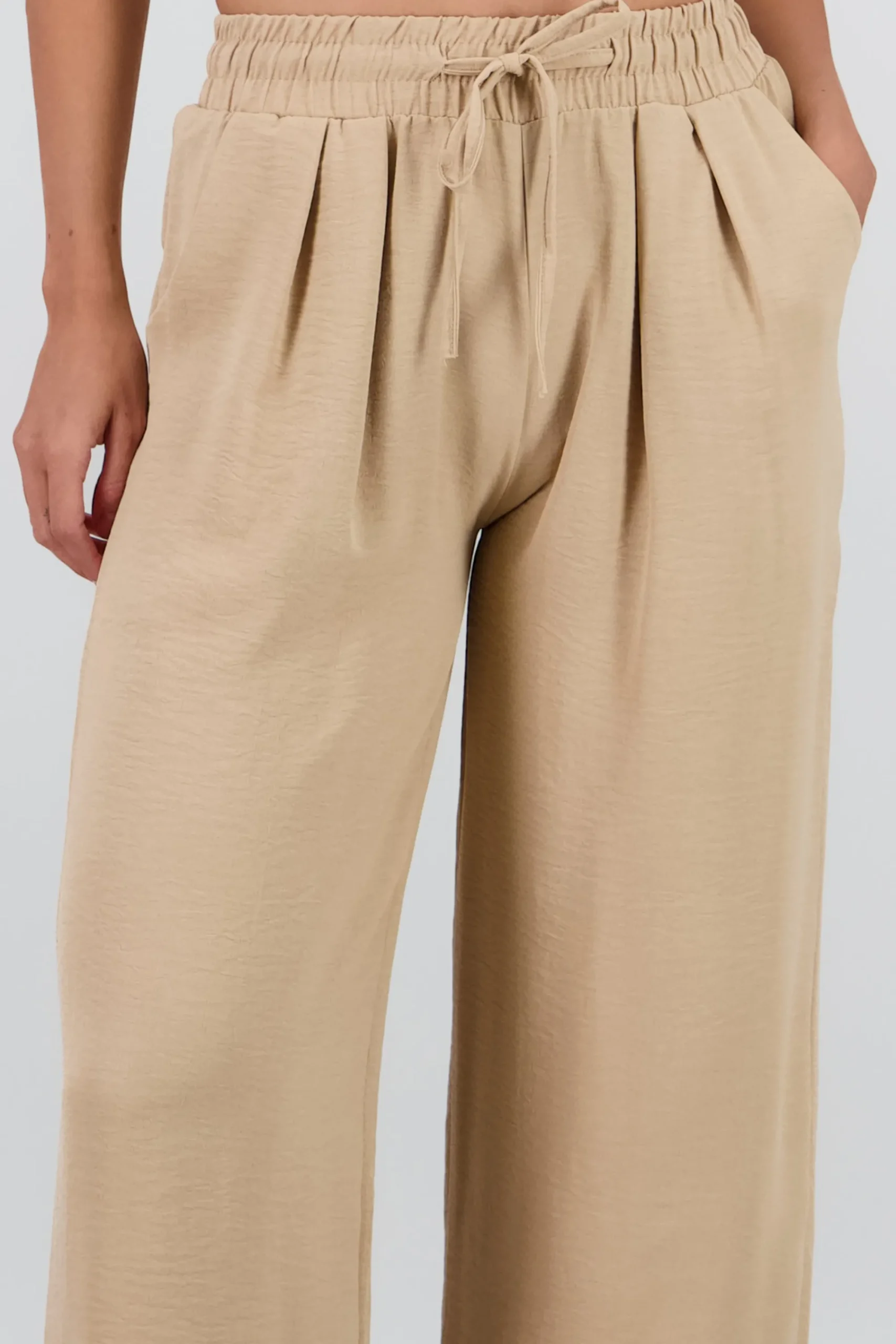 Shasa Solid Flowy Pants