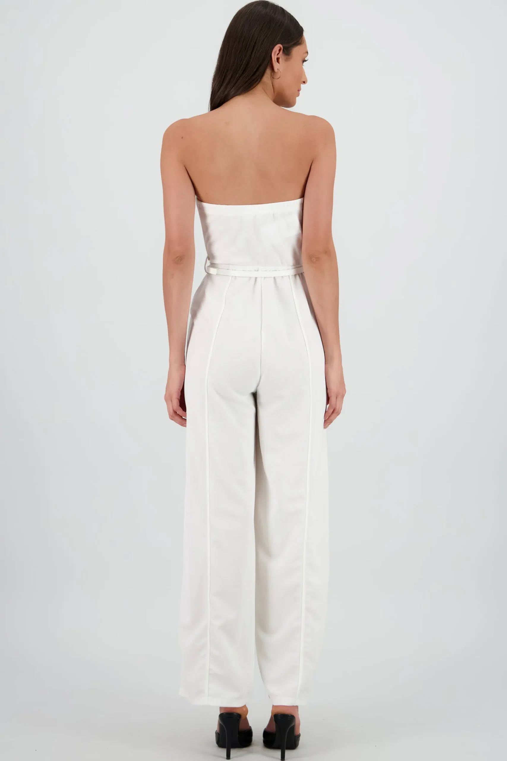 Shasa Solid Jumpsuit with Belt