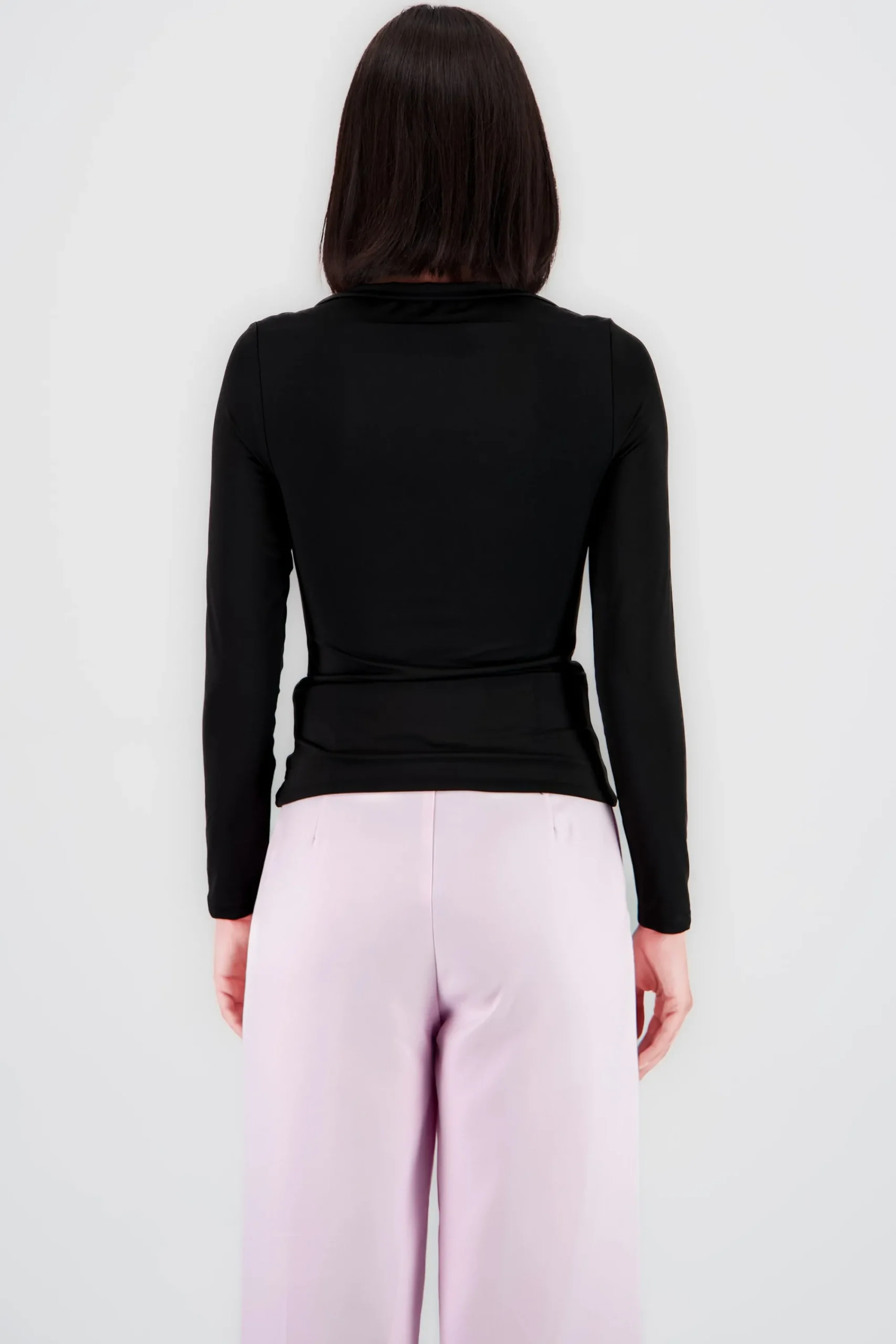 Shasa Solid Long Sleeve Top