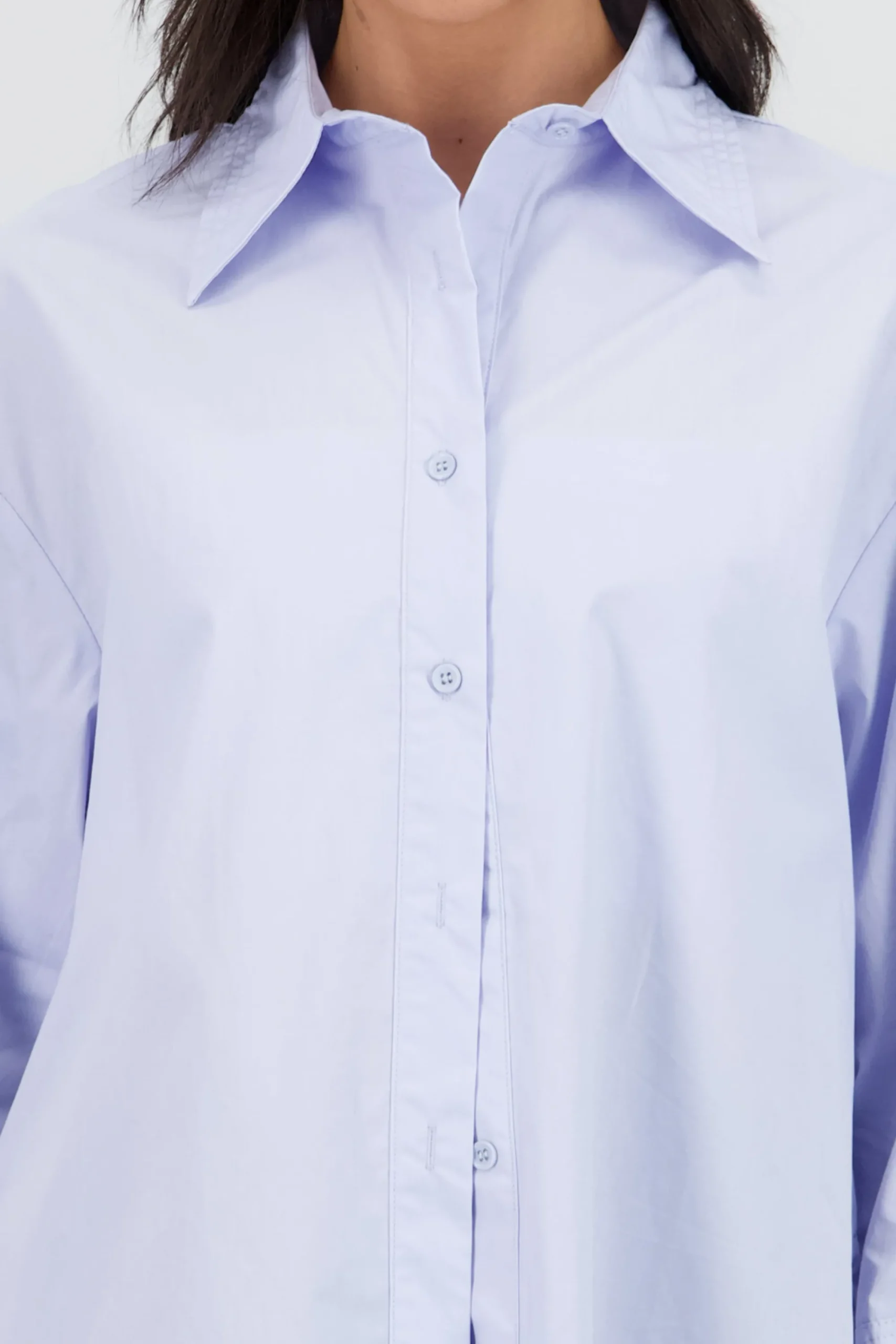 Shasa Solid Oversized Shirt