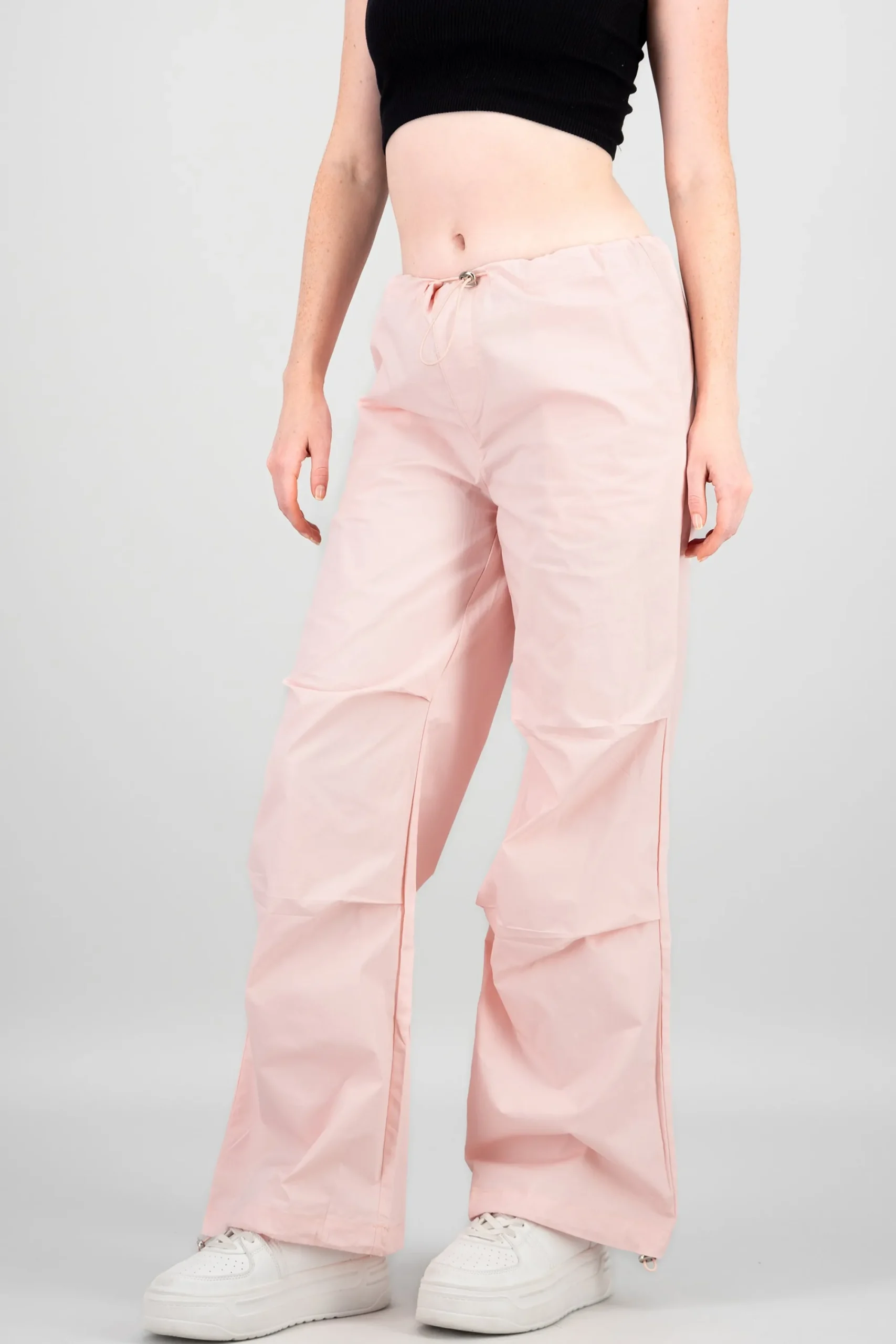 Shasa Solid Parachute Pants