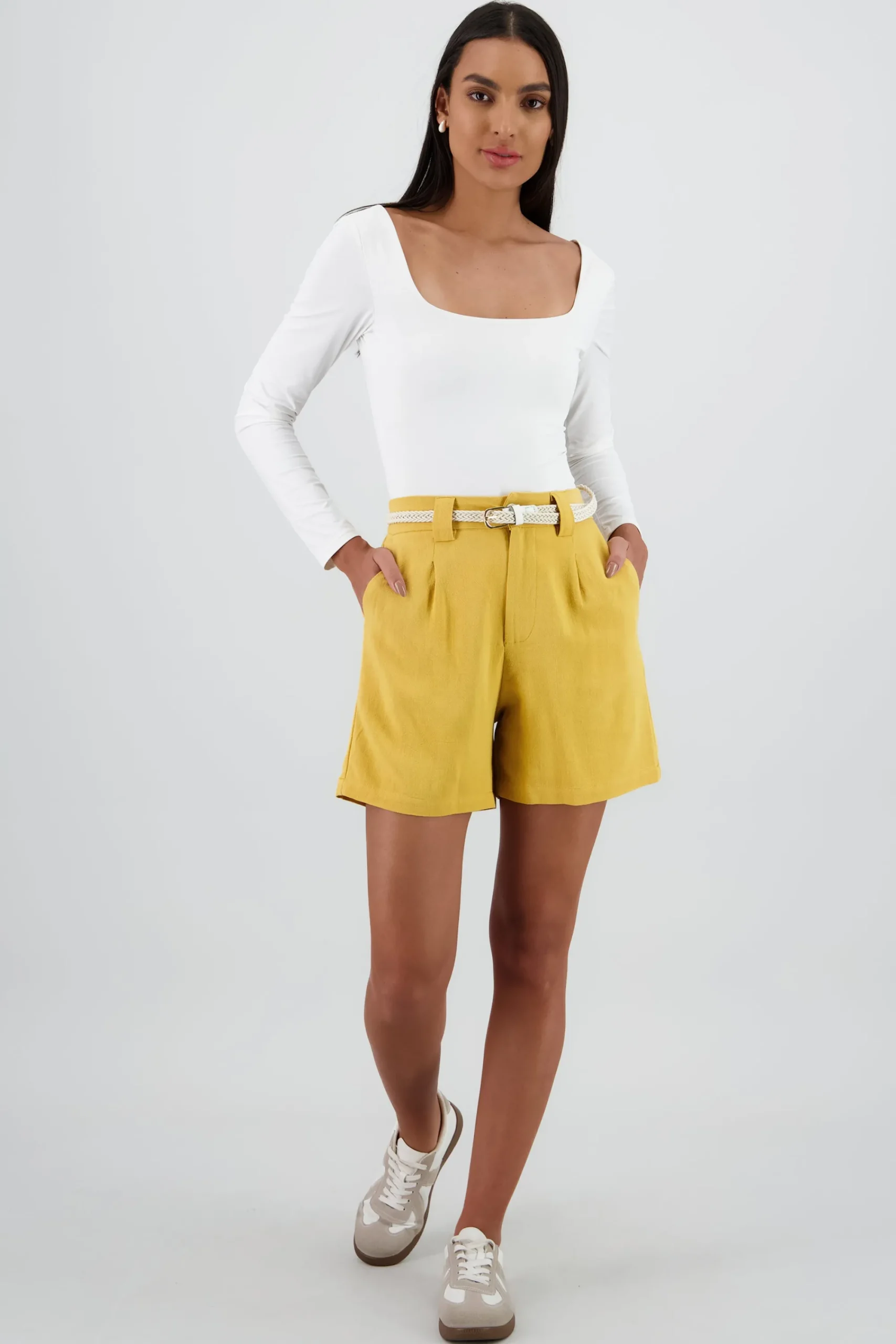 Shasa Solid Shorts