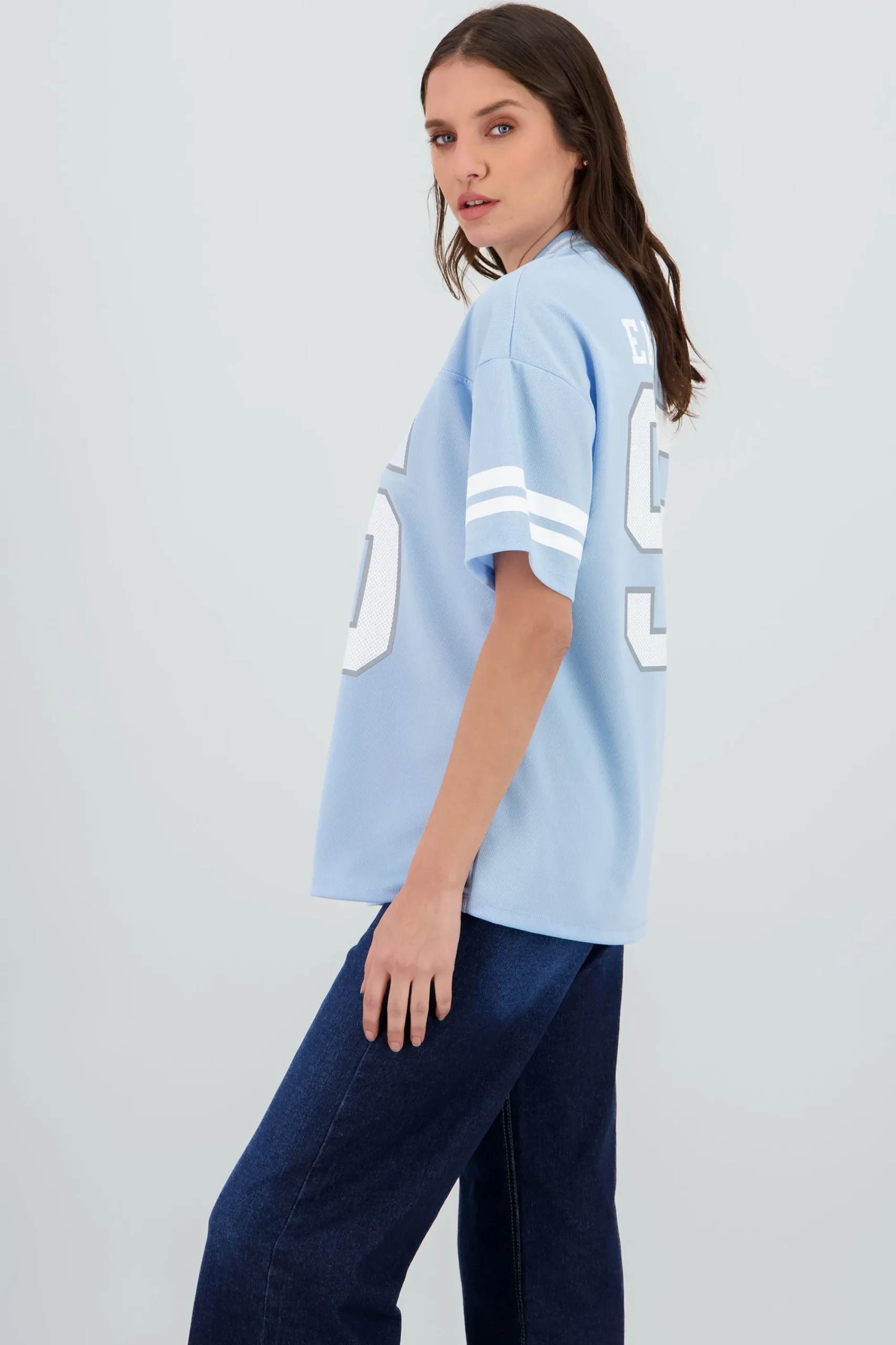 Shasa Sports T Shirt with Number Print