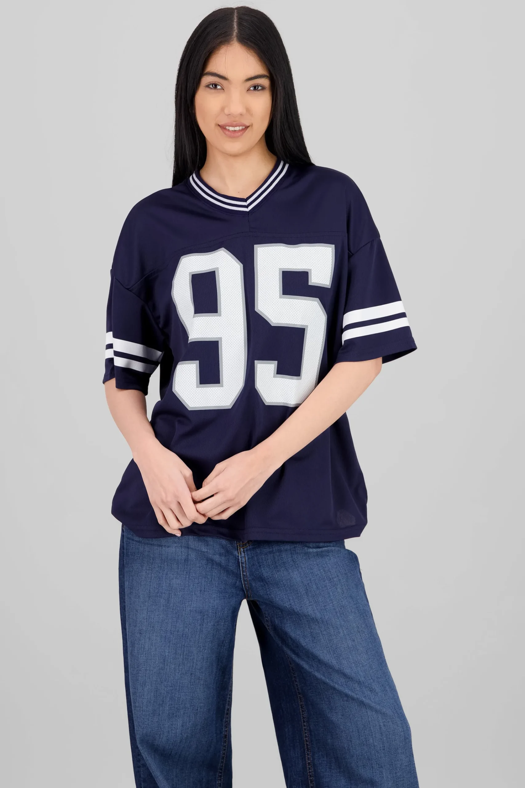Shasa Sports T Shirt with Number Print