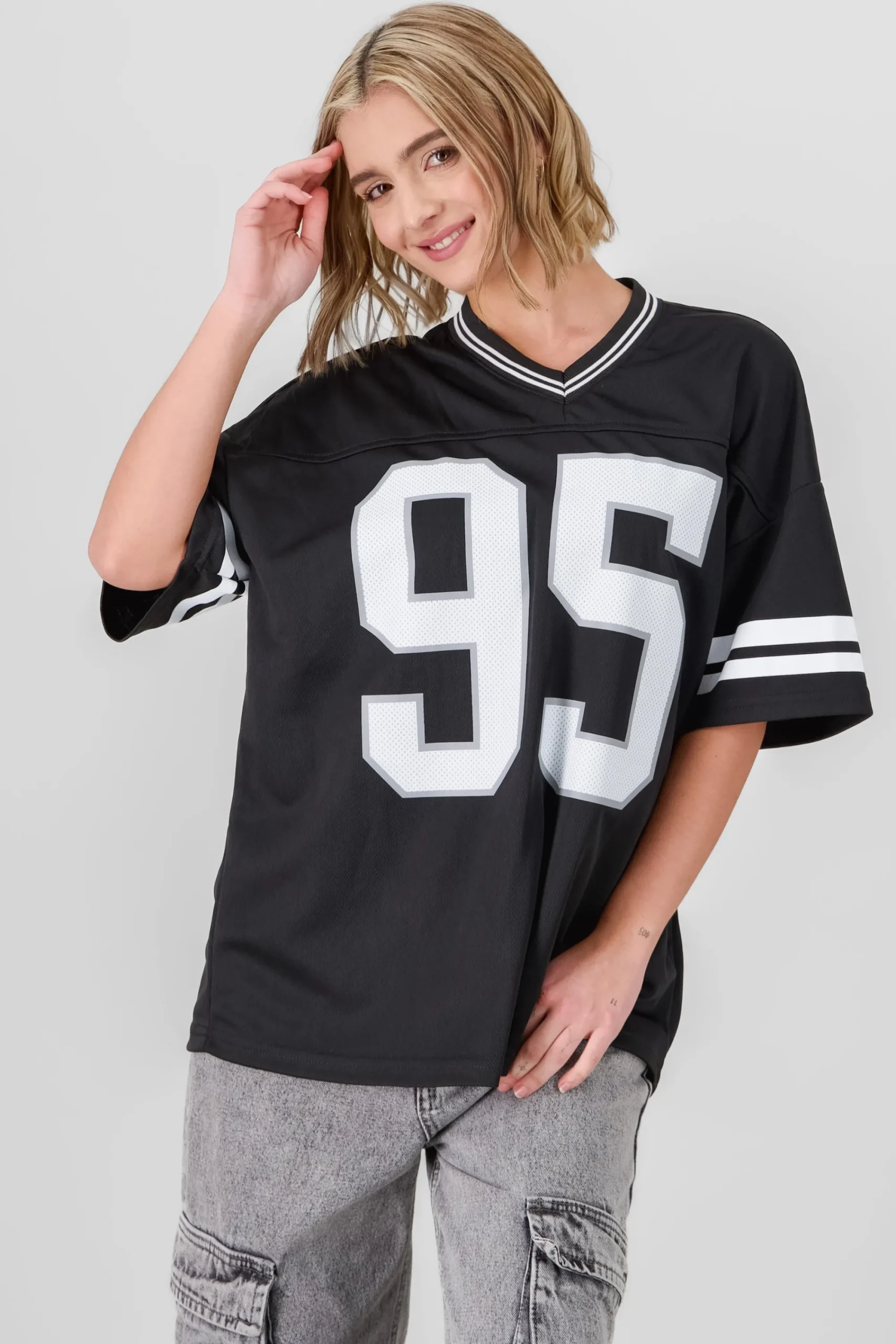 Shasa Sports T Shirt with Number Print