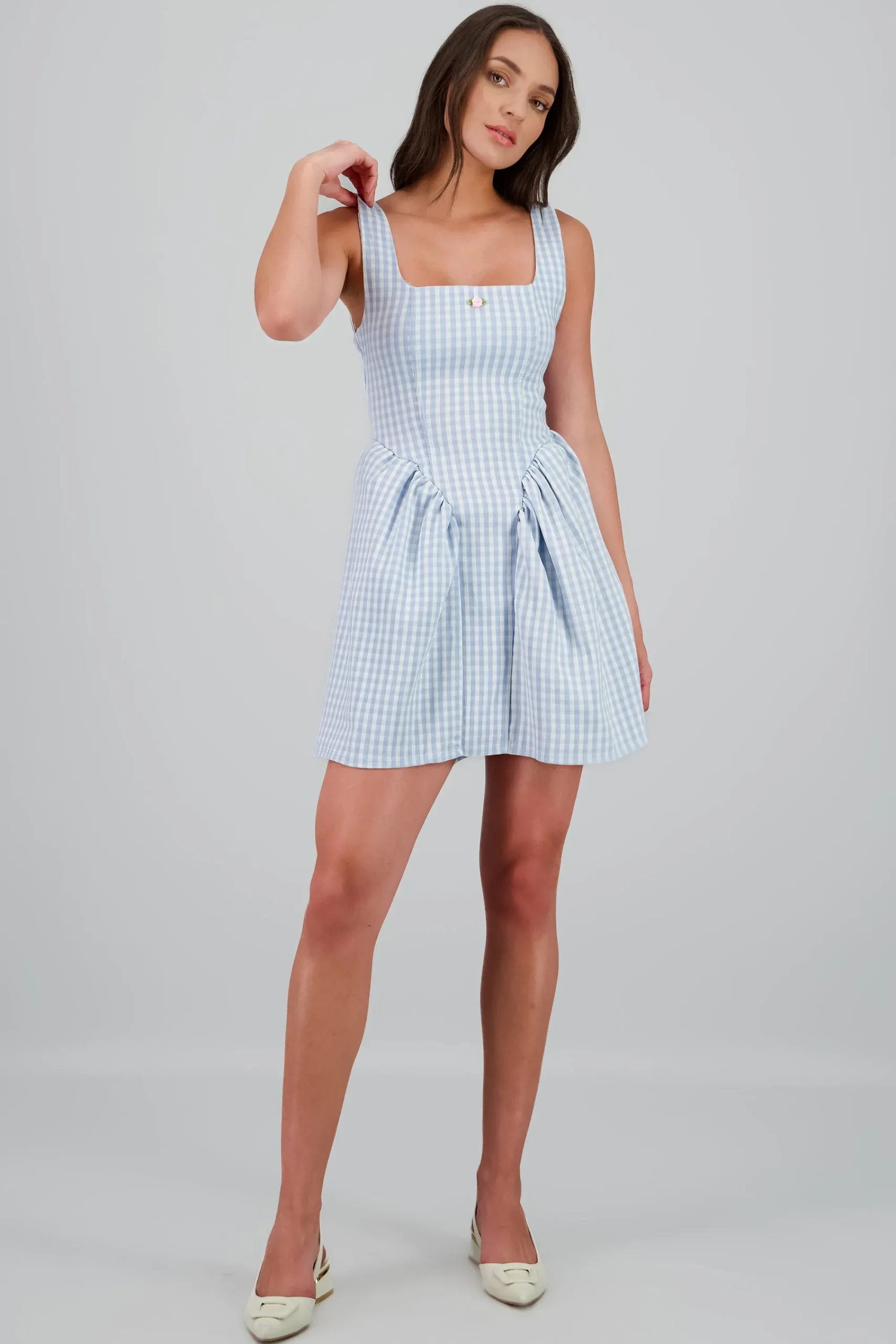 Shasa Square Neck Bodysuit